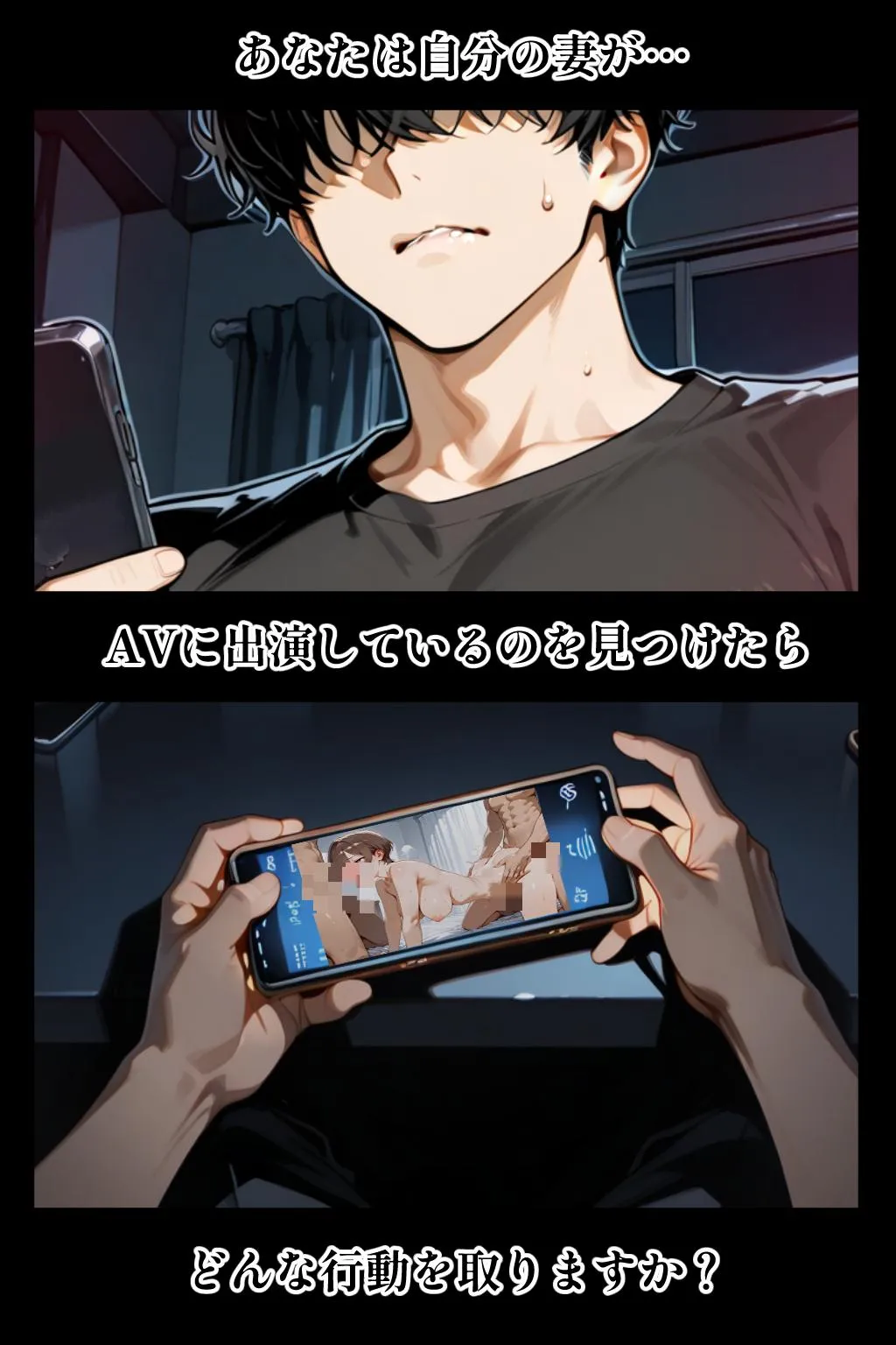 知らぬ間に同人AVに出演していた妻に、上書きセックスしてわからせた話 - 2ページ