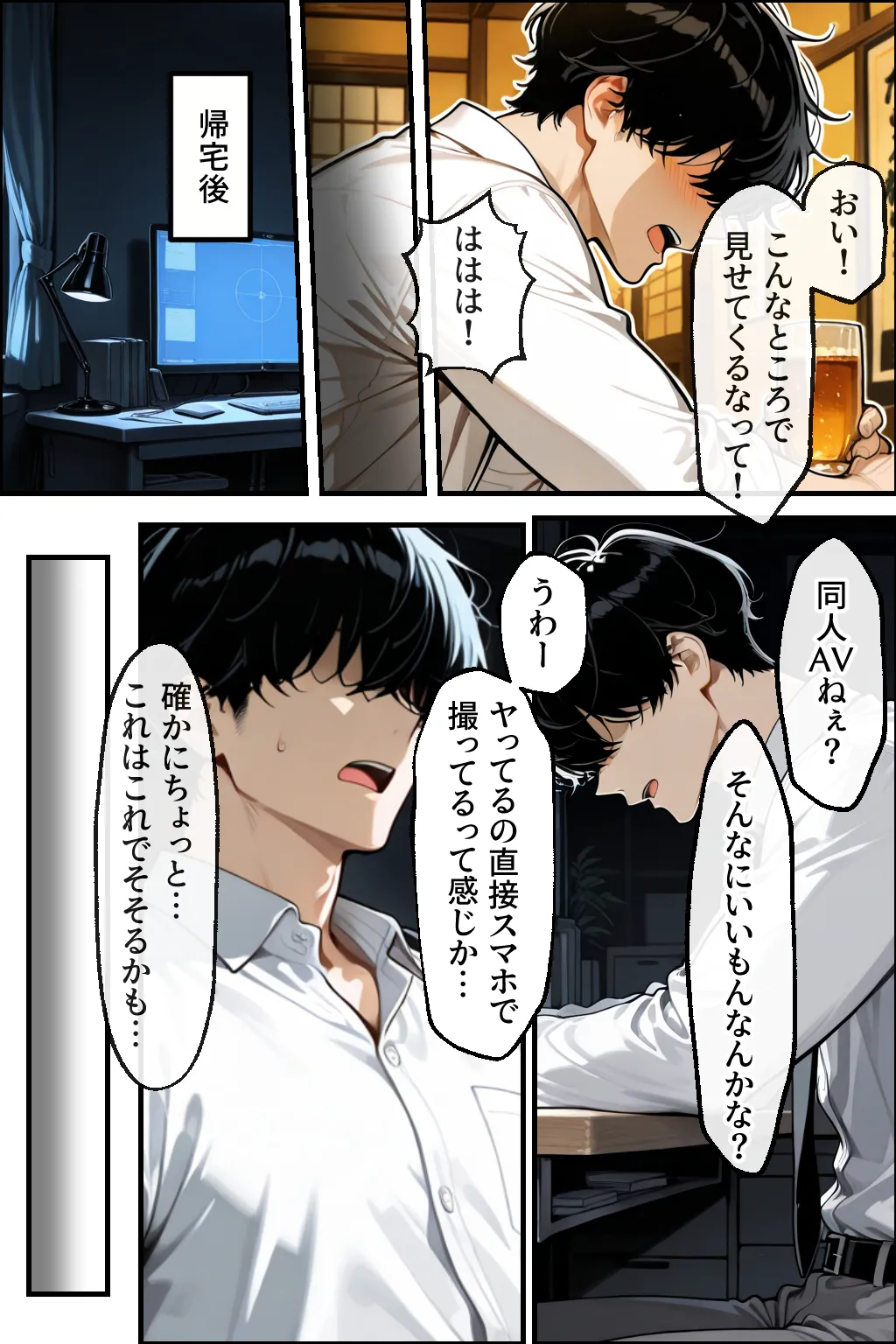 知らぬ間に同人AVに出演していた妻に、上書きセックスしてわからせた話 - 5ページ