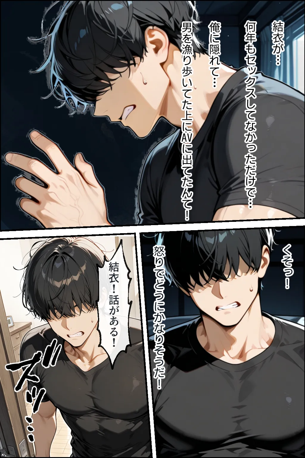 知らぬ間に同人AVに出演していた妻に、上書きセックスしてわからせた話 - 45ページ