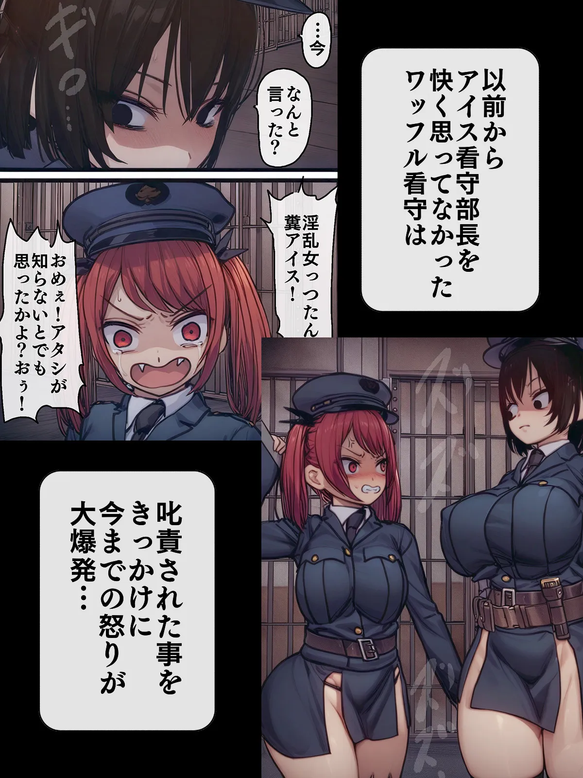 【AIリマスター】監獄玩具 4〜性処理係として女子刑務所に収監された僕〜 - 4ページ