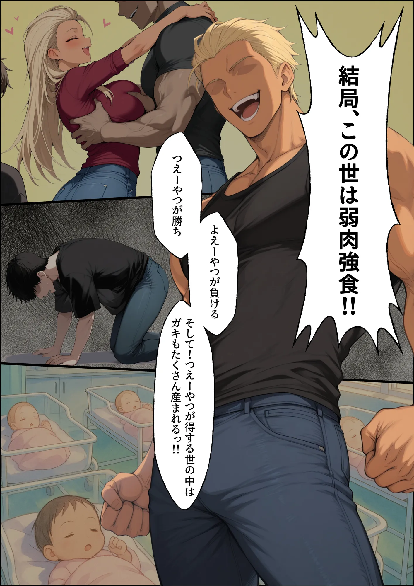 投票率99%!?寝取り派VS純愛派〜勝者の先に待つ日常〜 - 42ページ