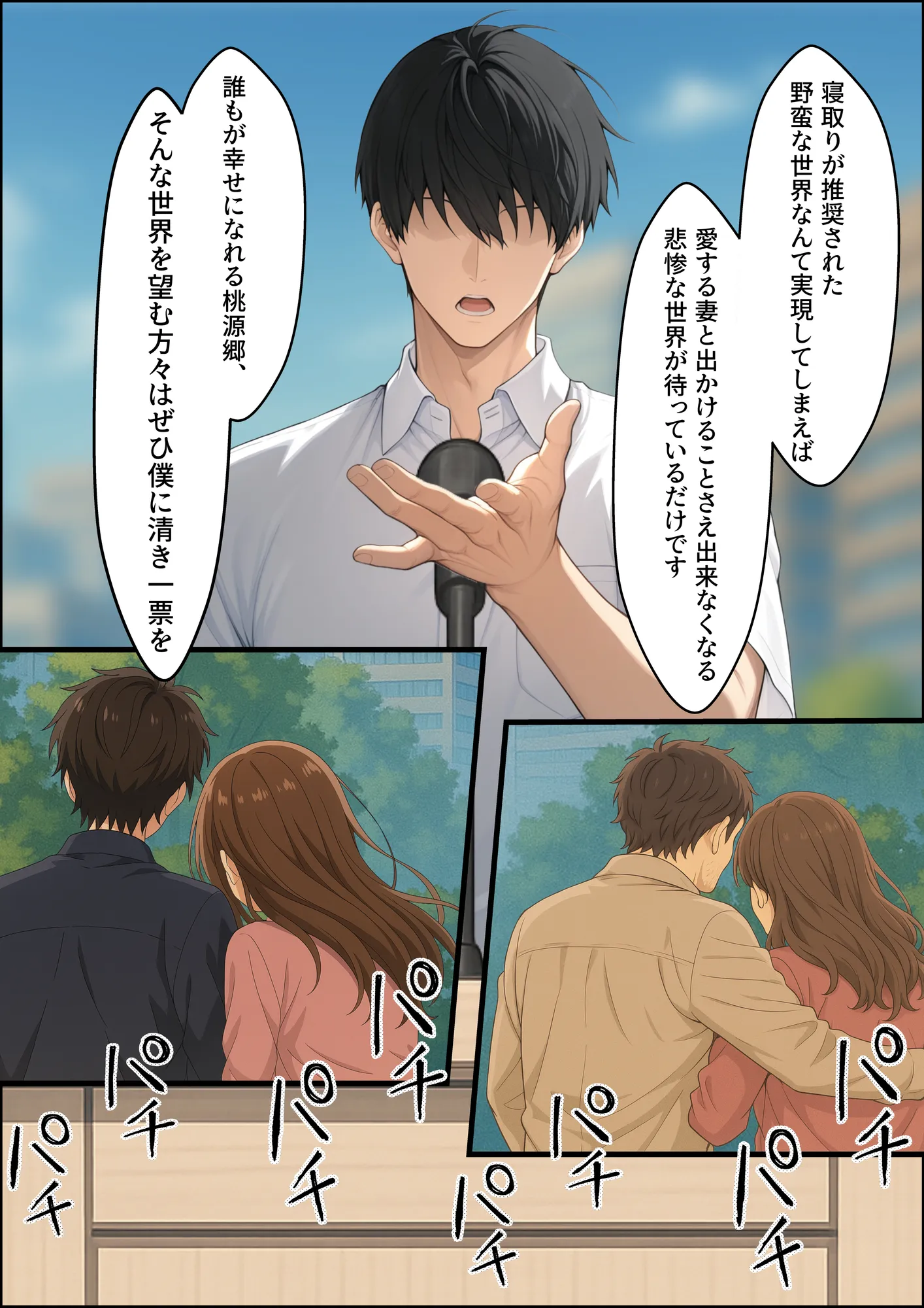 投票率99%!?寝取り派VS純愛派〜勝者の先に待つ日常〜 - 47ページ