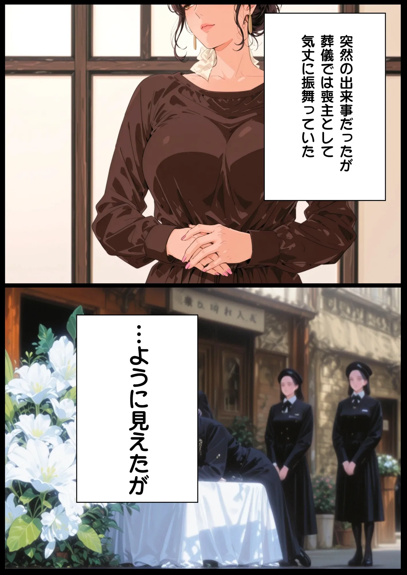 未亡人の姉に迫られた弟は - 13ページ