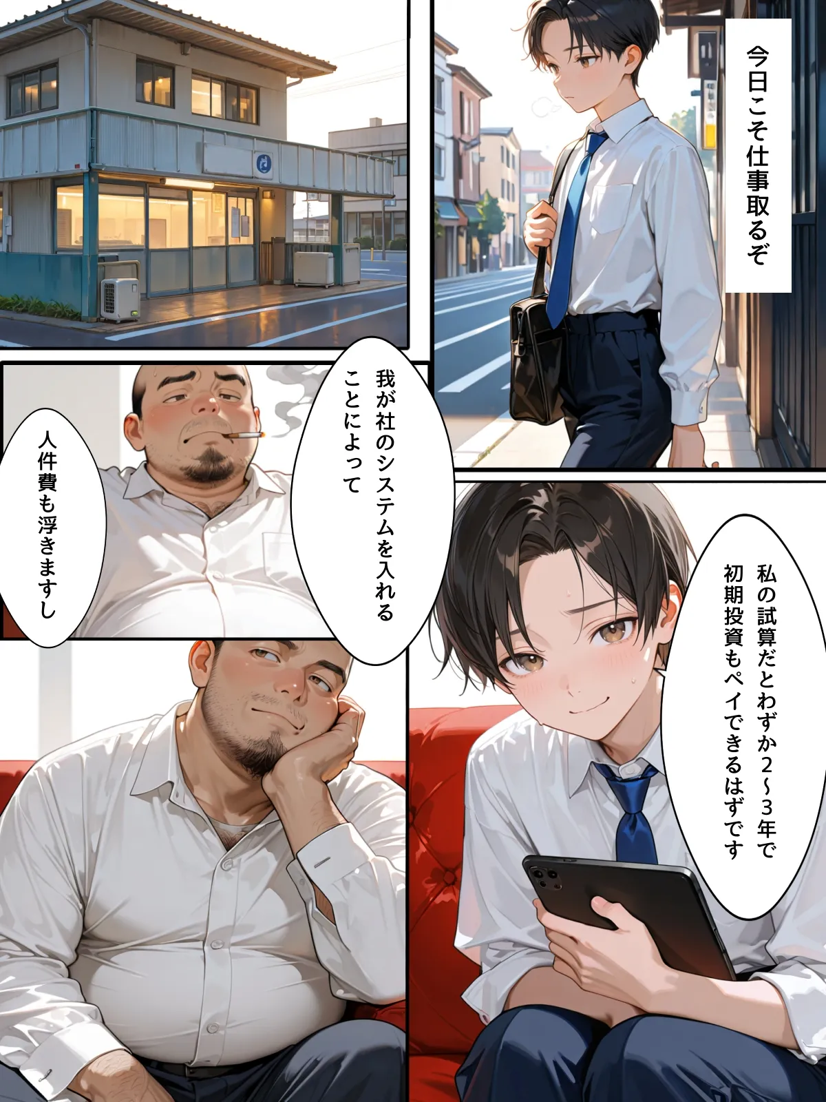 女体化アプリに課金してOL性活はじめました - 2ページ