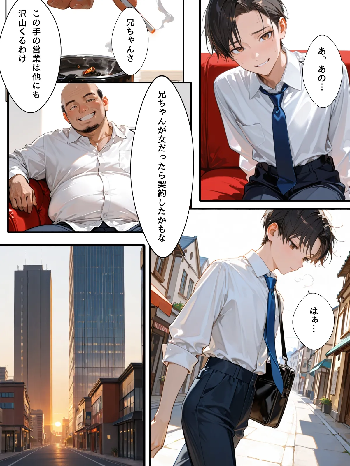 女体化アプリに課金してOL性活はじめました - 3ページ