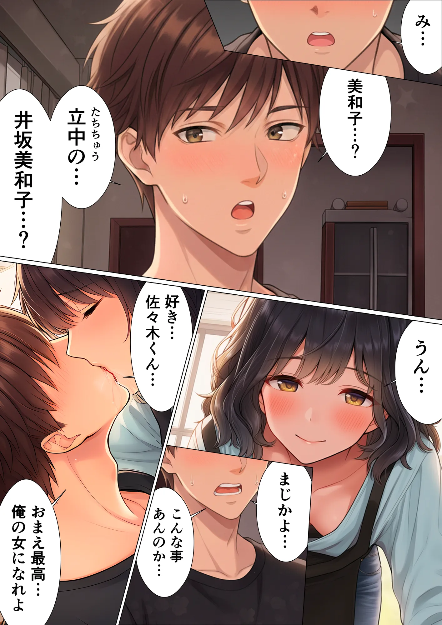 チンコ佐々木は家政婦ハーレムでイクっ!!(1)〜デリヘル代わりに家事代行サービスを頼んだら学生時代の初恋清楚な同級生がレス人妻になって部屋に来たので再会托卵セックスした〜井坂美和子(33歳)編 - 18ページ