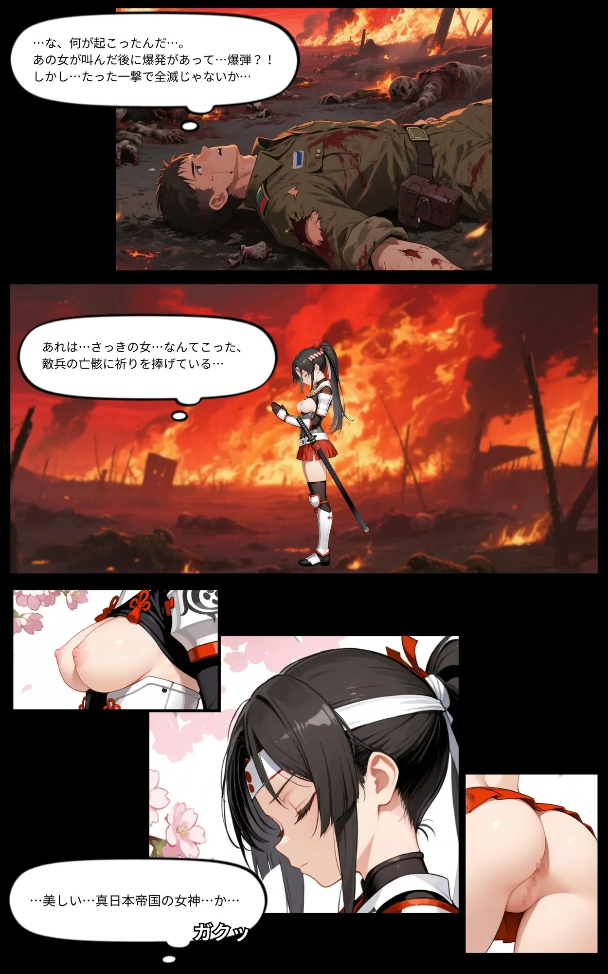 恥力大戦〜捕虜の戦乙女は性処理玩具に〜 - 5ページ