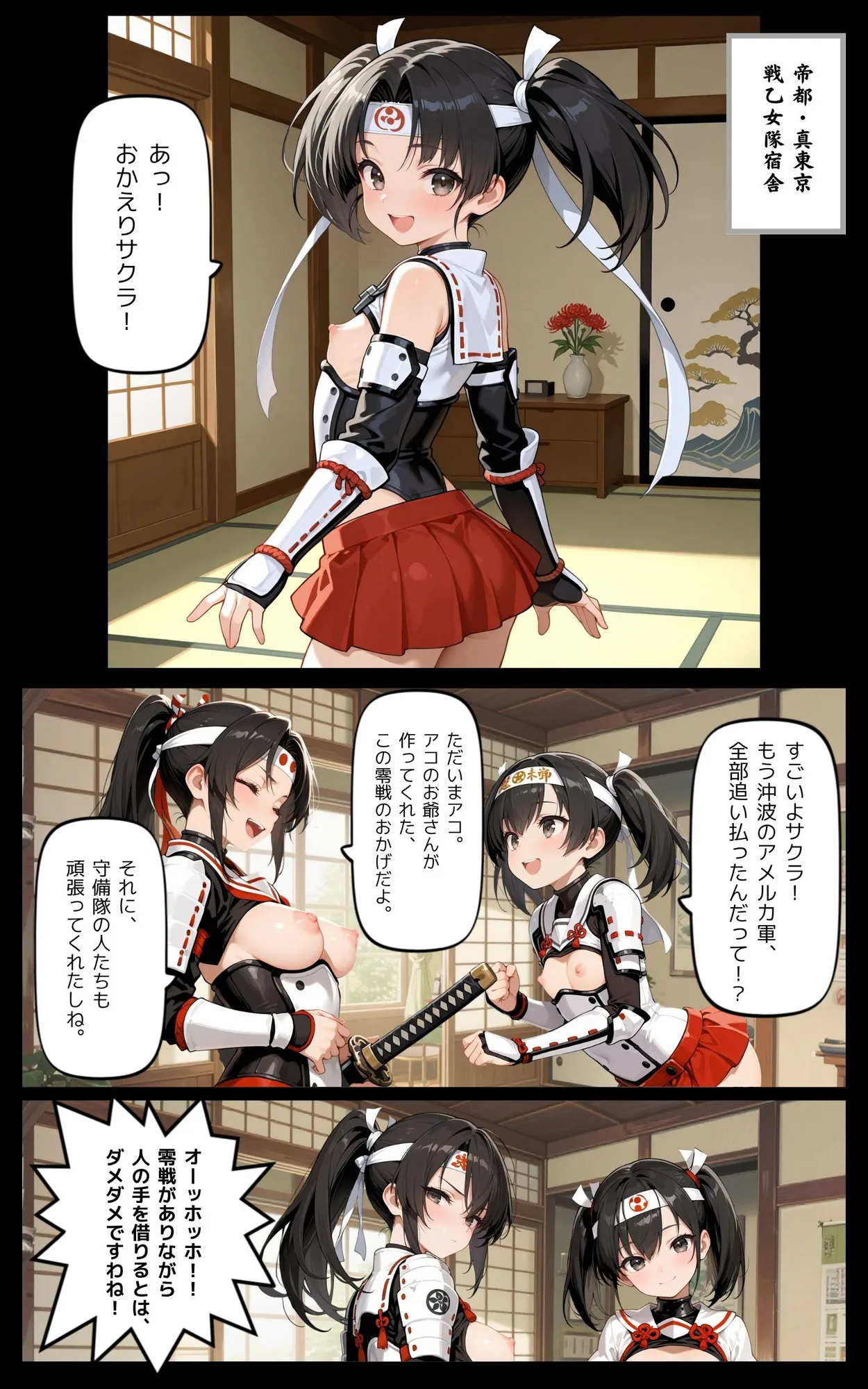 恥力大戦〜捕虜の戦乙女は性処理玩具に〜 - 9ページ