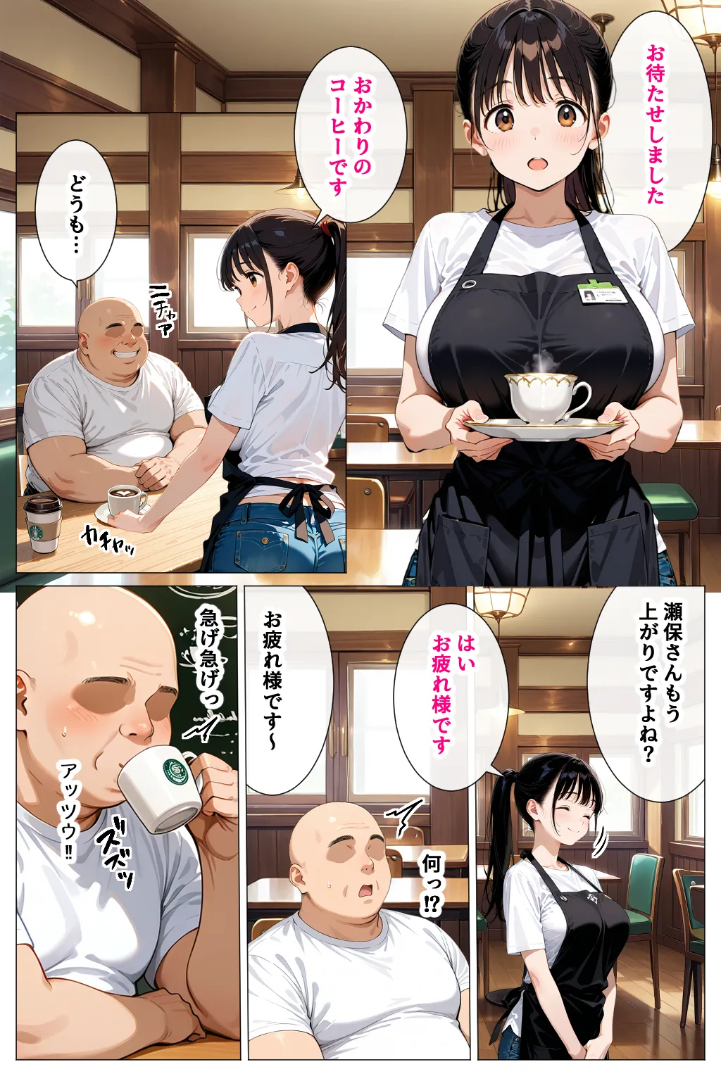 デカパイ過ぎる母娘をねっとり生ハメドスケベセックスでいただいちゃう話 - 11ページ