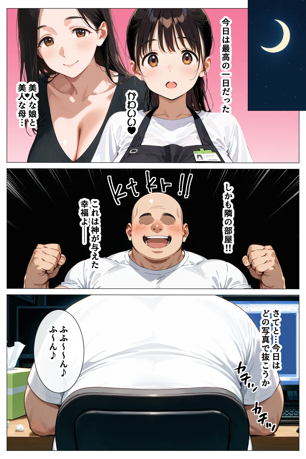 デカパイ過ぎる母娘をねっとり生ハメドスケベセックスでいただいちゃう話 - 40ページ