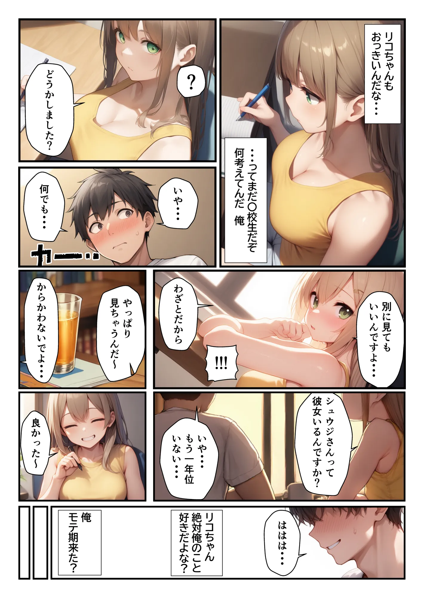 隣に引っ越してきた美人母娘とハーレム親子丼 - 3ページ