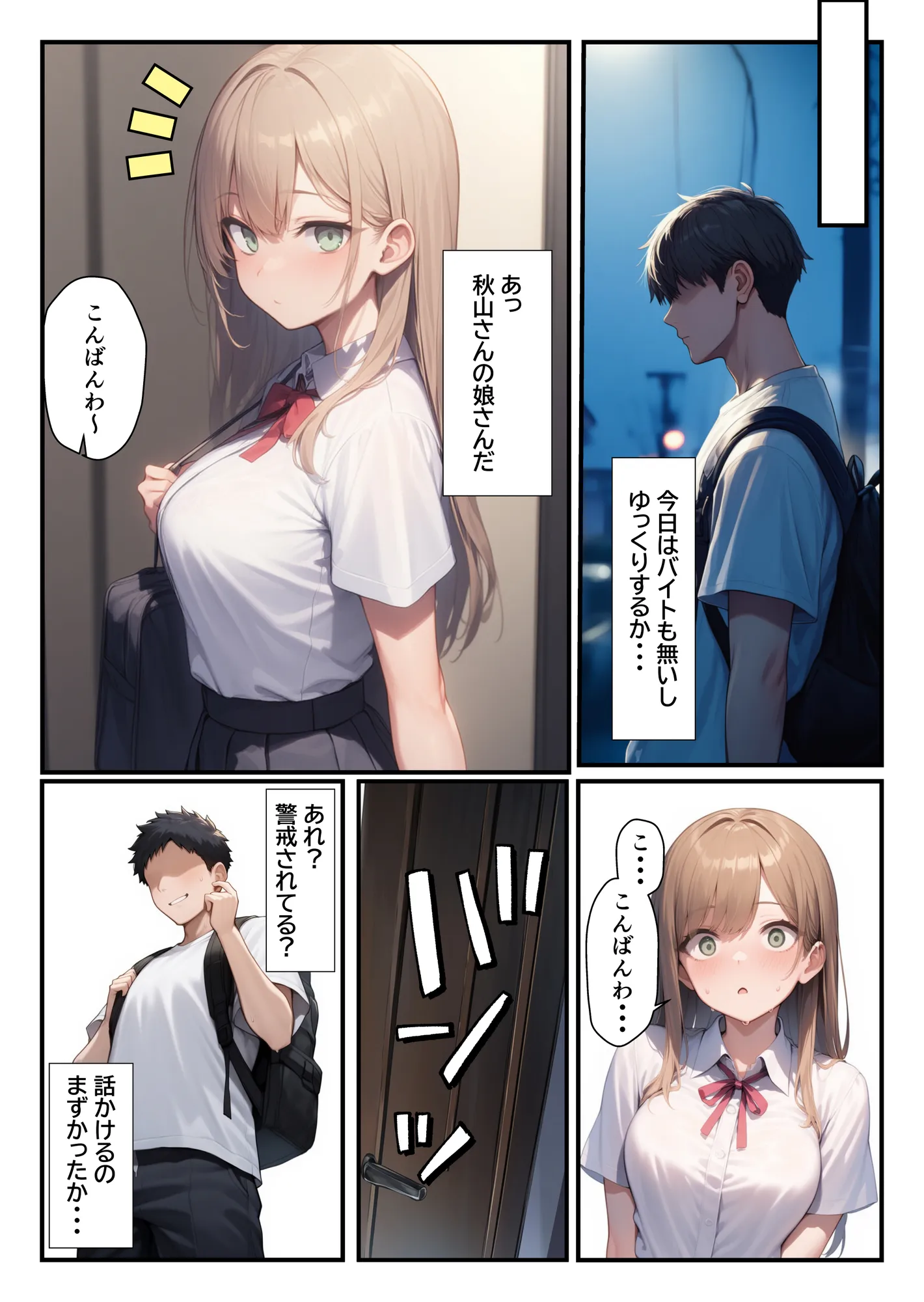 隣に引っ越してきた美人母娘とハーレム親子丼 - 17ページ