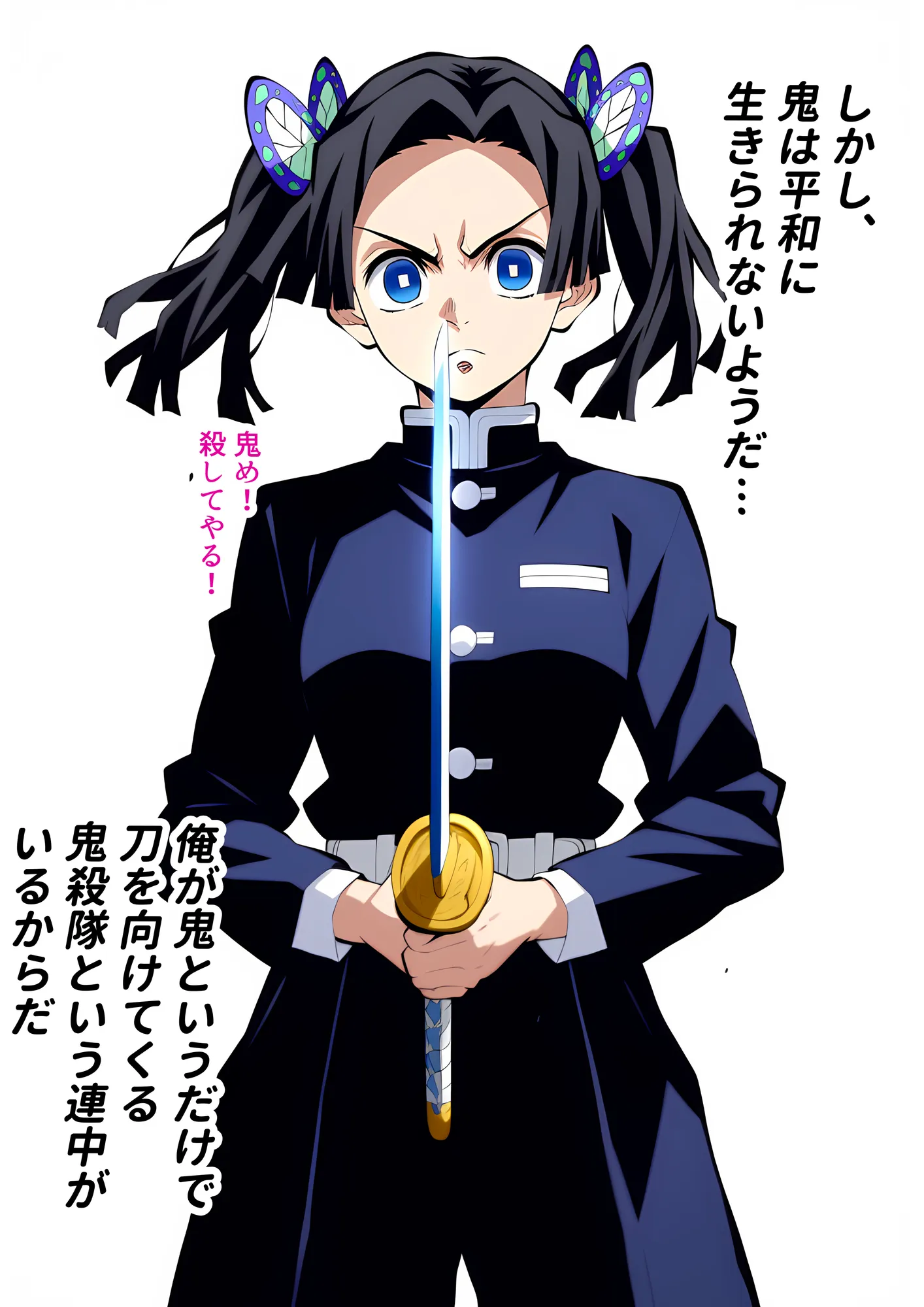 催●で胡蝶し●ぶと辱めセックス… アナル責め&放尿&複数プレイ… 最初は抵抗したけど快楽堕ちした話 - 3ページ