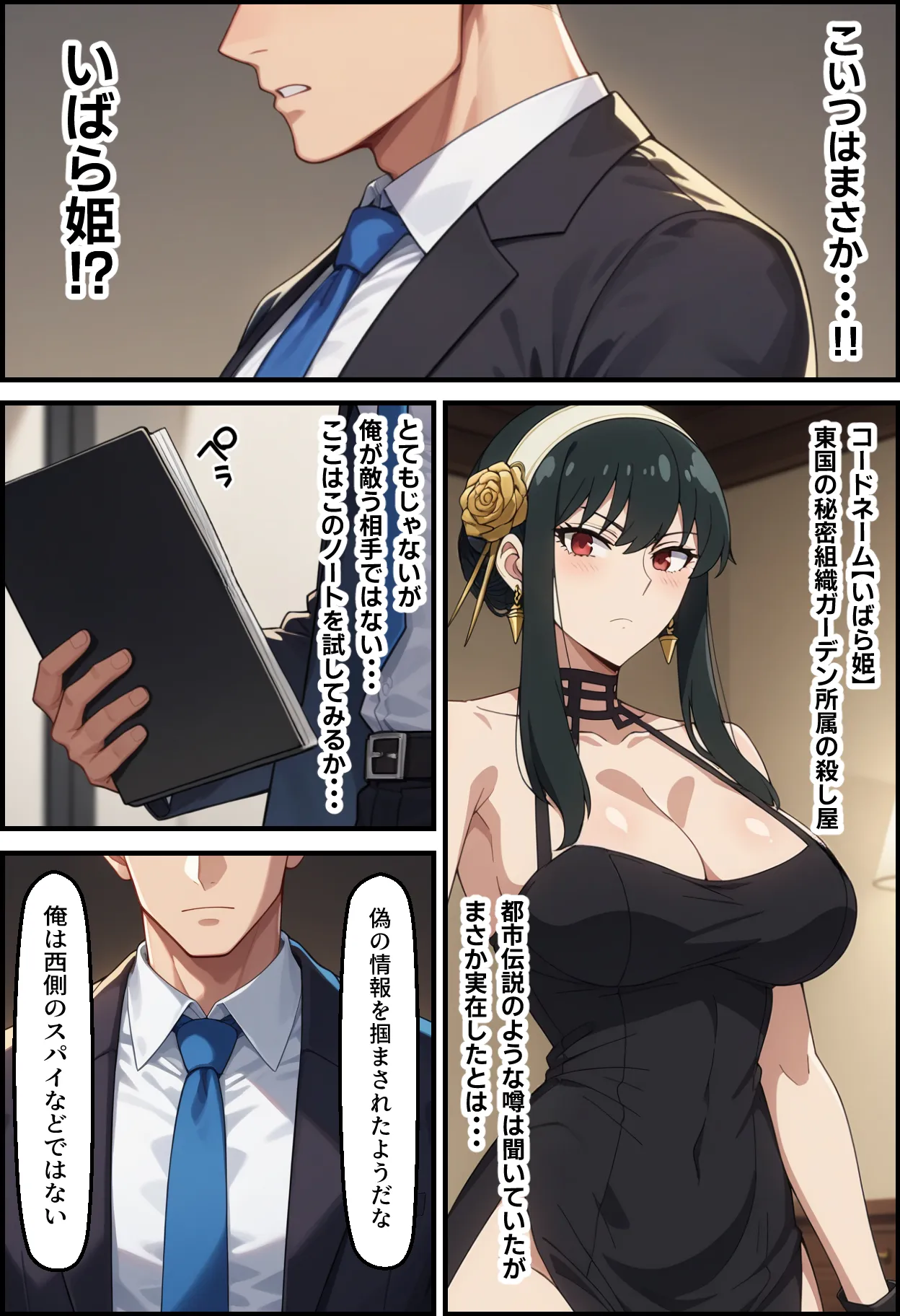 冷酷な殺し屋いばら姫を催●支配したはずが・・・ - 12ページ