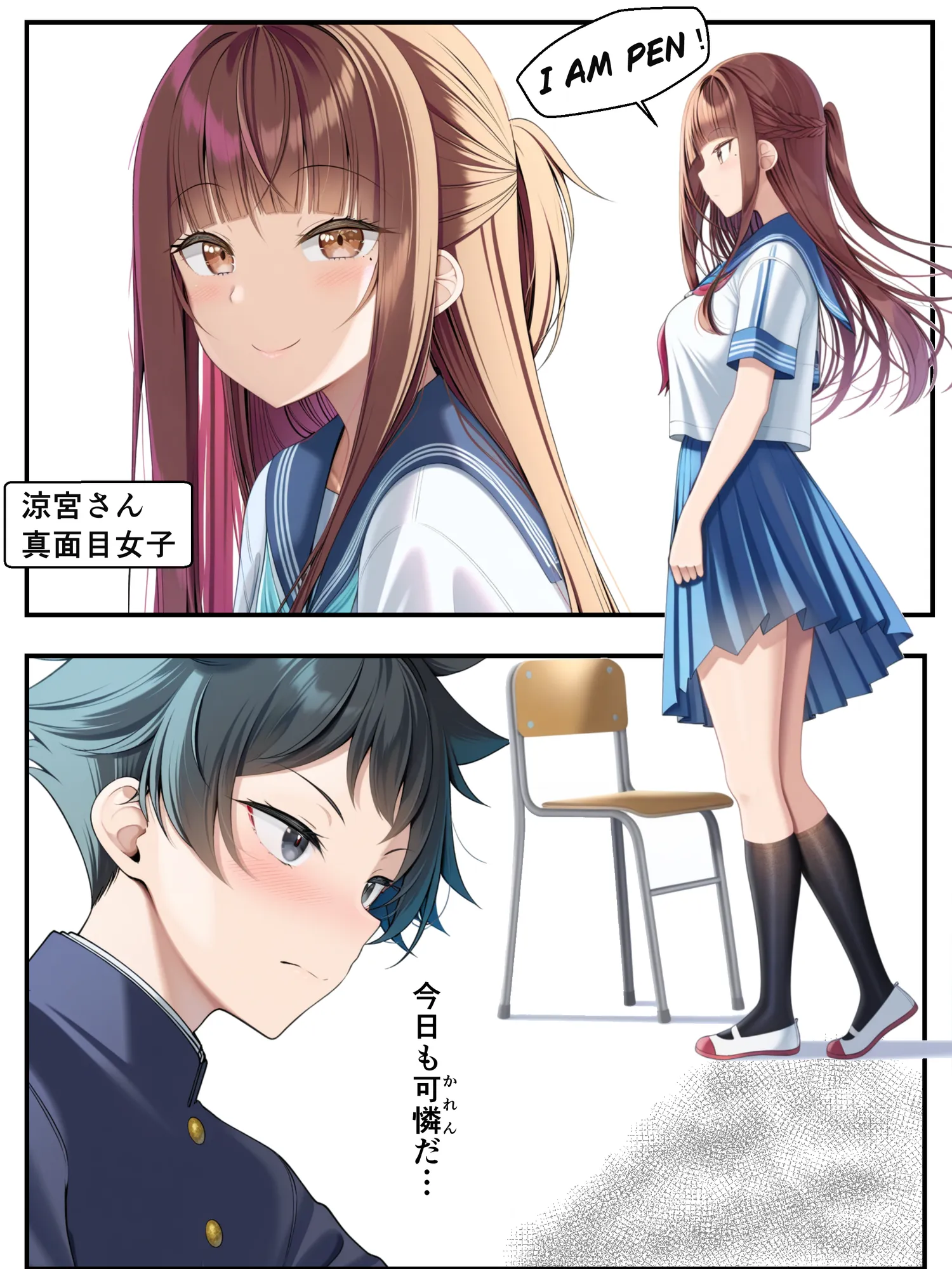 ギャル花粉  ギャルに変身しちゃう世界 - 14ページ