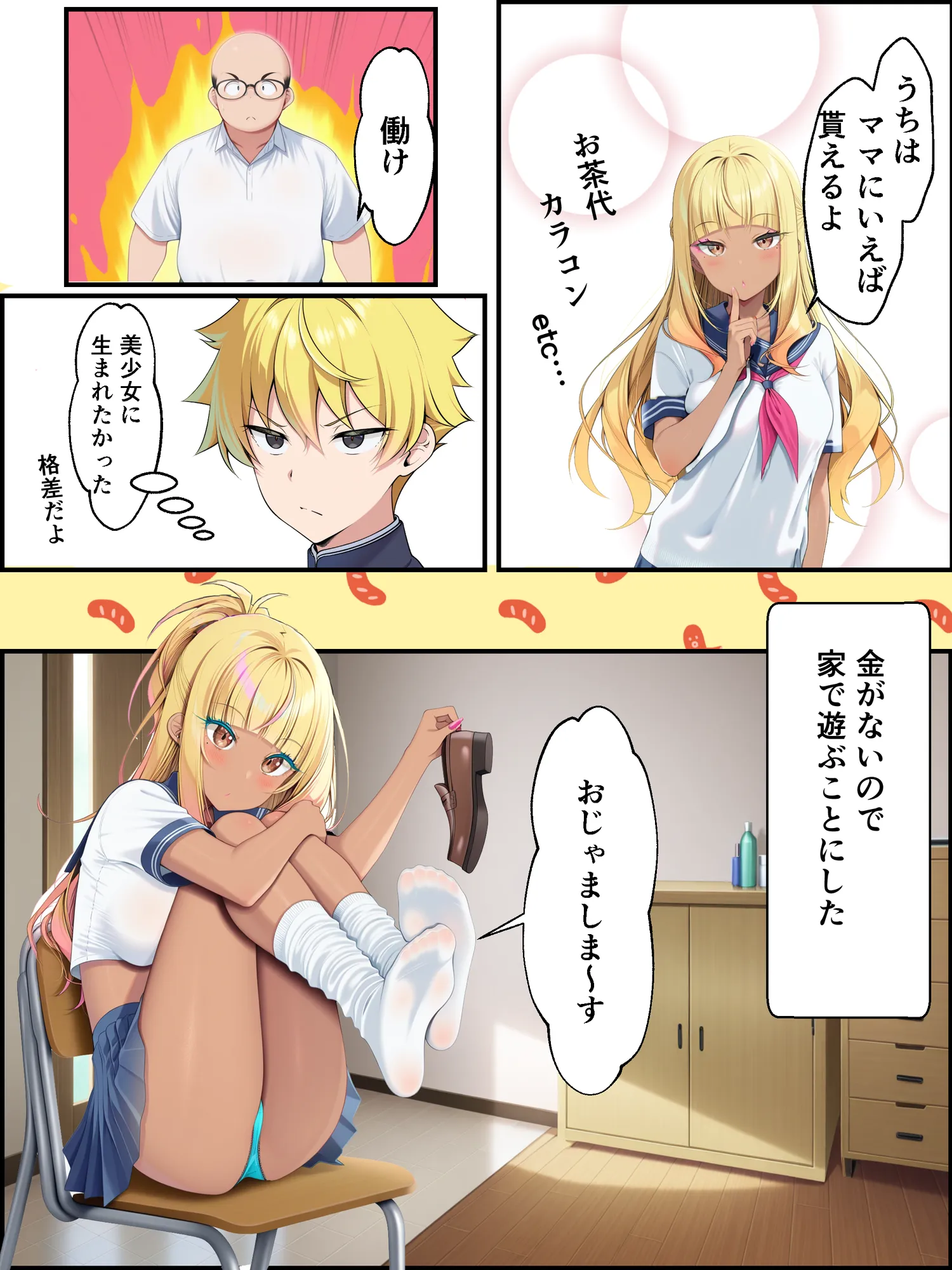 ギャル花粉  ギャルに変身しちゃう世界 - 28ページ