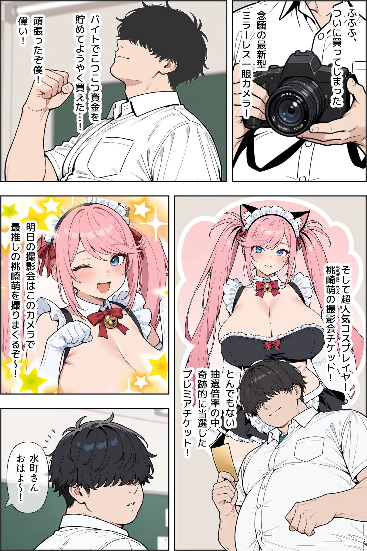 オタクに優しい爆乳ギャルとカメコな僕〜秘密のエロコス撮影会〜 - 2ページ