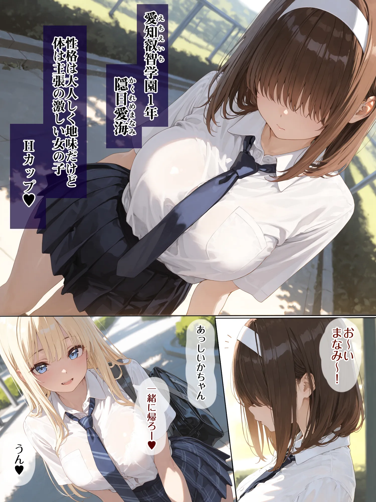 巨乳JK地味子まなみ 誘われて入ったチア部がまさかの性奉仕有りw ラグビー部の屈強なちんぽの前によわよわまんこを曝け出してしまうw - 2ページ