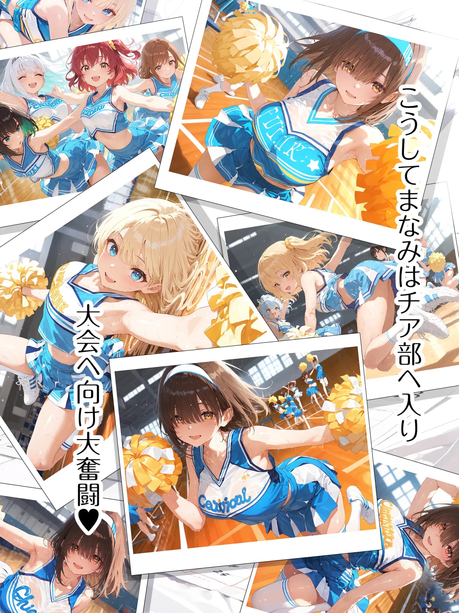 巨乳JK地味子まなみ 誘われて入ったチア部がまさかの性奉仕有りw ラグビー部の屈強なちんぽの前によわよわまんこを曝け出してしまうw - 10ページ