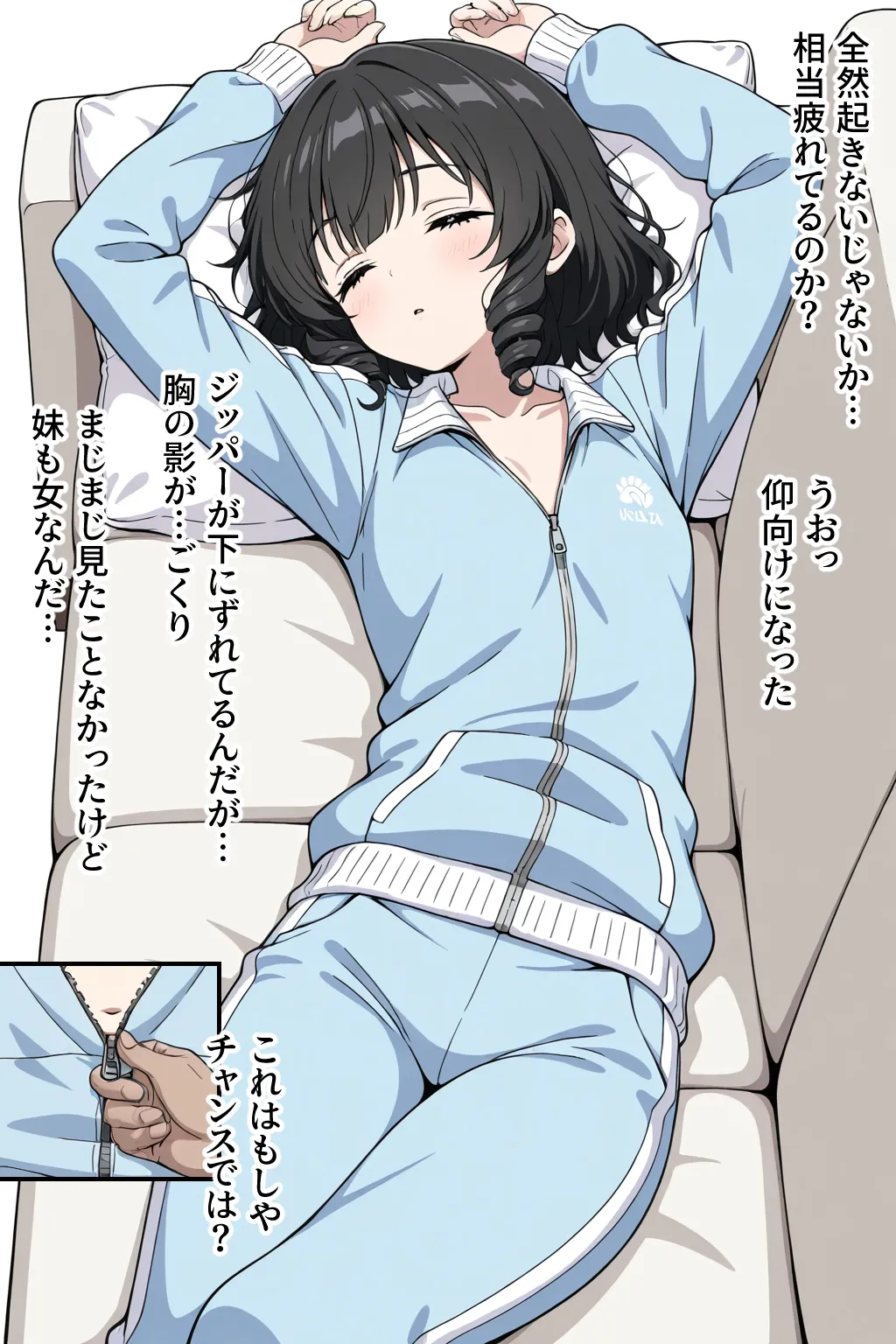 寝たふりなんて許さない!! - 3ページ