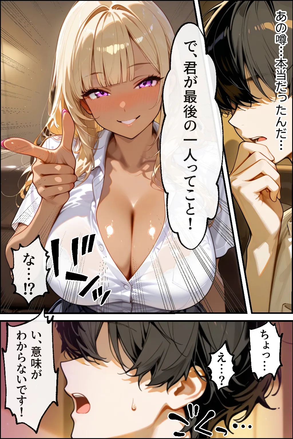 悲報!クラス男子僕以外全員!ヤリマン黒ギャルちゃんにより捕食済!? - 13ページ