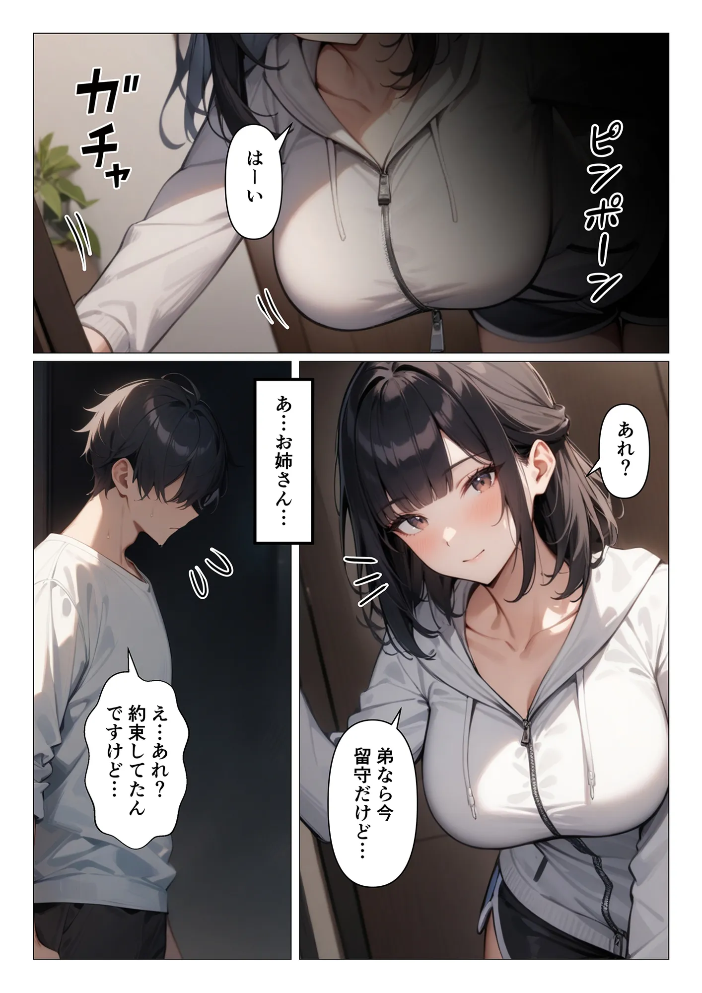 友人の姉の無防備カワイイお姉さんは面倒見が良過ぎる - 1ページ