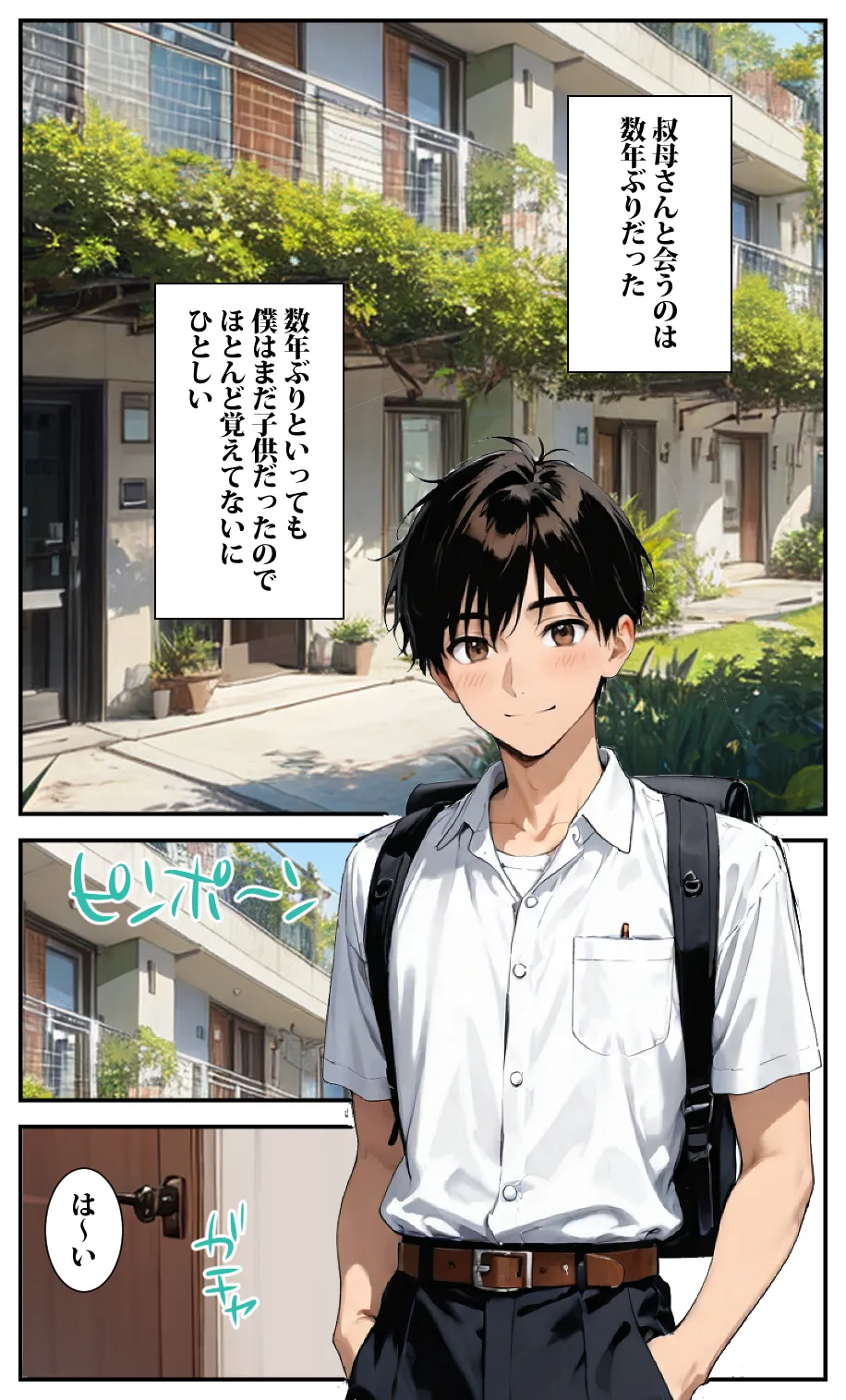 一週間叔母さんと二人きりで住むことになったんだけど叔母さんは裸族だった - 7ページ