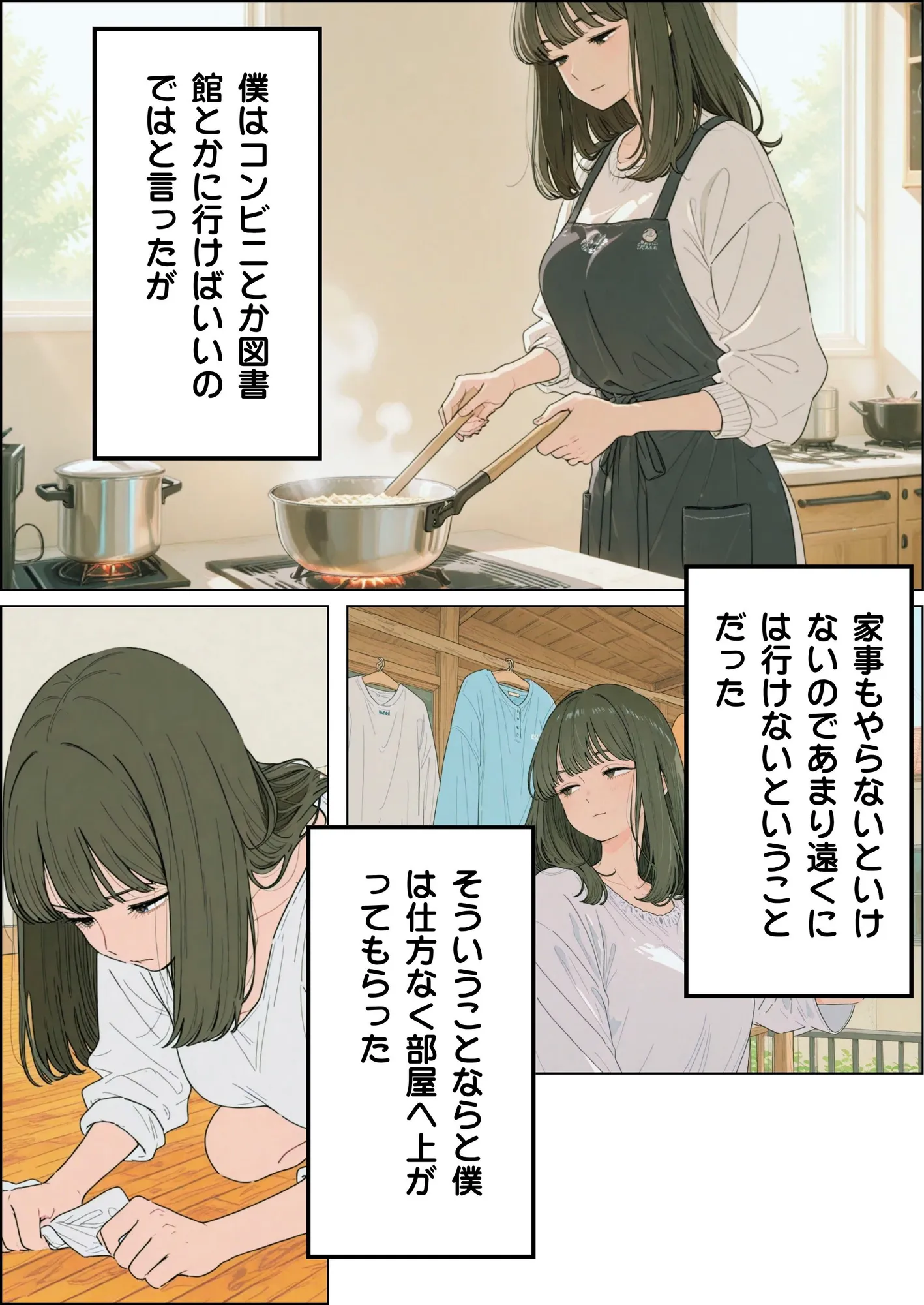 近所の人妻がエアコンが壊れたというので訪ねてきました - 22ページ