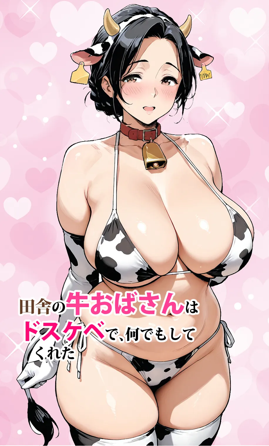 田舎の牛おばさんはドスケベで、何でもしてくれた - 1ページ