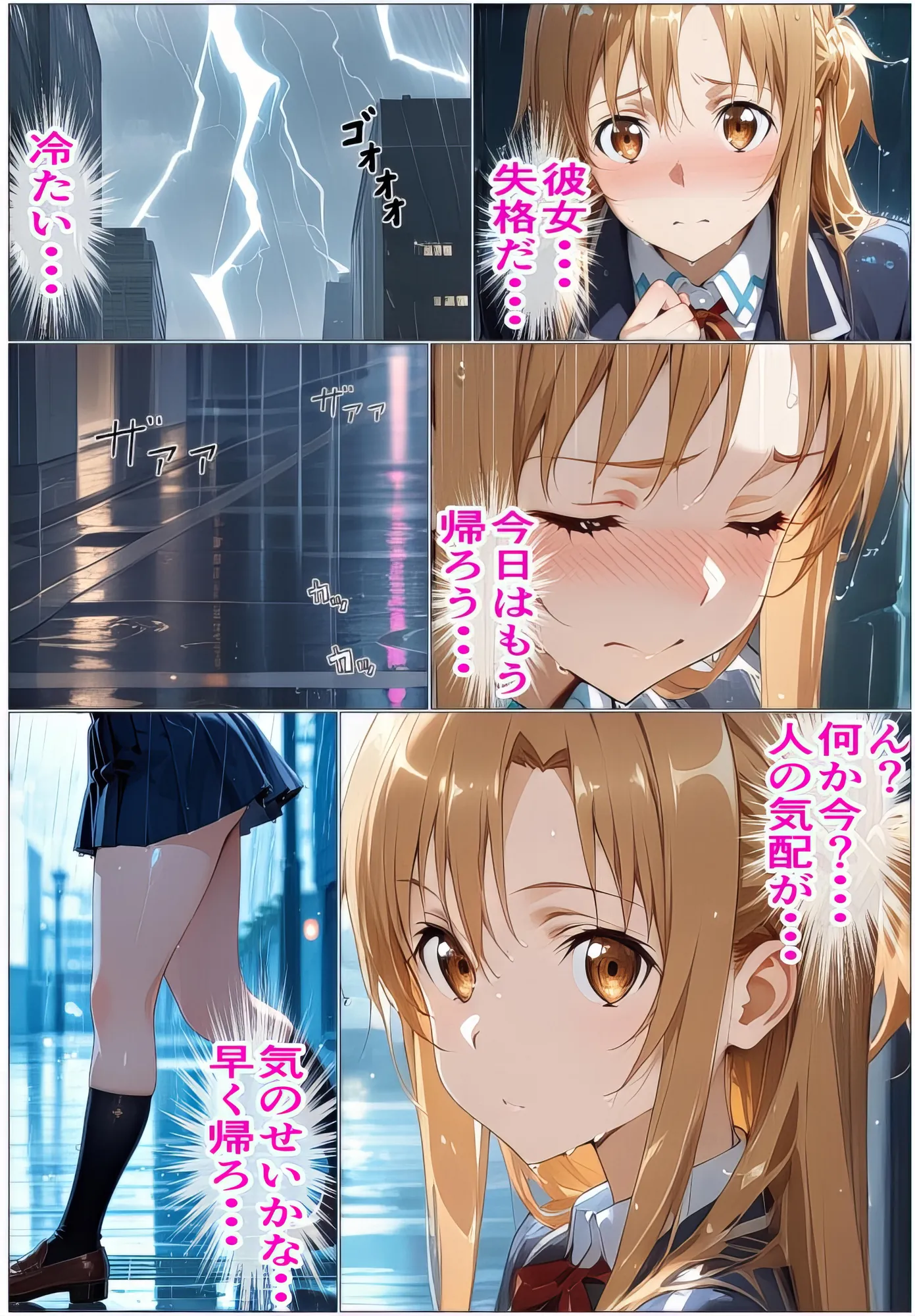 黒の剣士の三角関係6 ガラス檻の肉便器〜配信視線と複数挿入に全身を食い荒らされて〜 - 20ページ