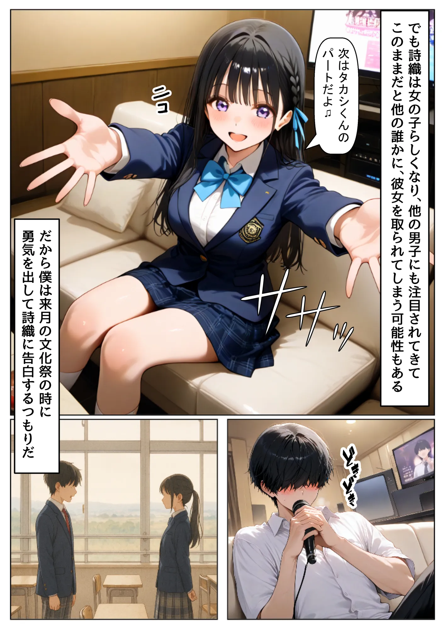 【BSS】清楚系の幼馴染に僕が先に恋をしていたのに、目の前でヤリチン先輩に彼女は - 7ページ