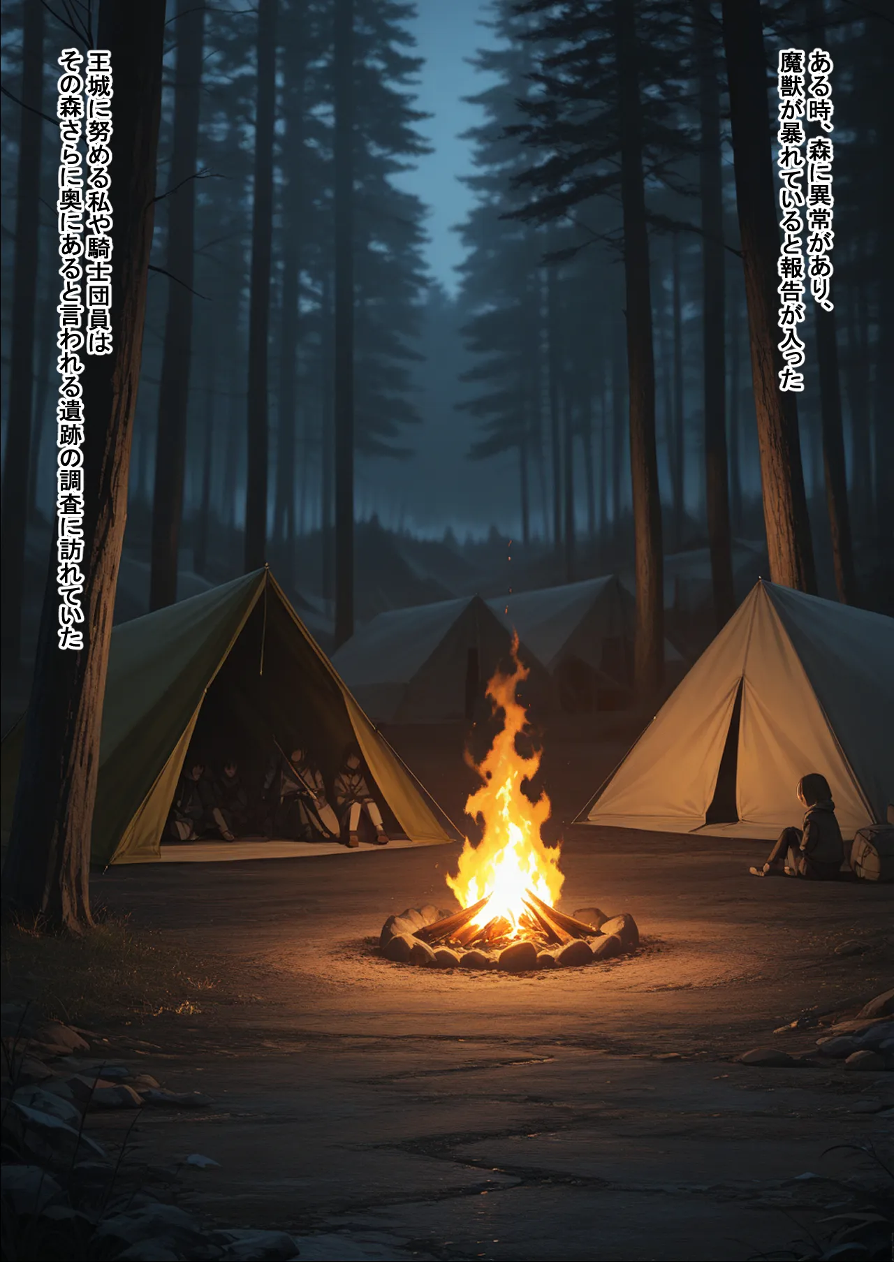 魔人に敗北した女たちはメス堕ちして服従を誓います - 1ページ