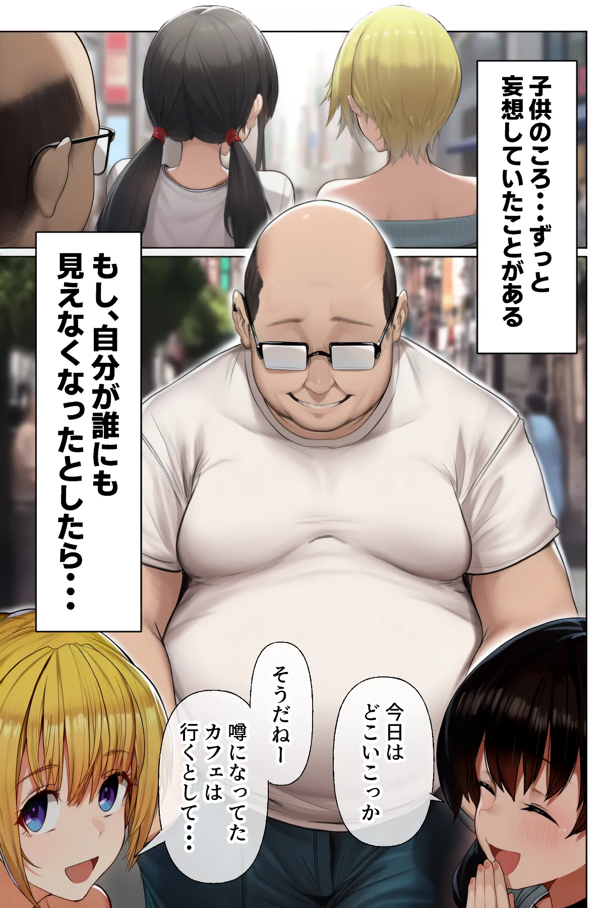 ダレニモミエナイ - 5ページ