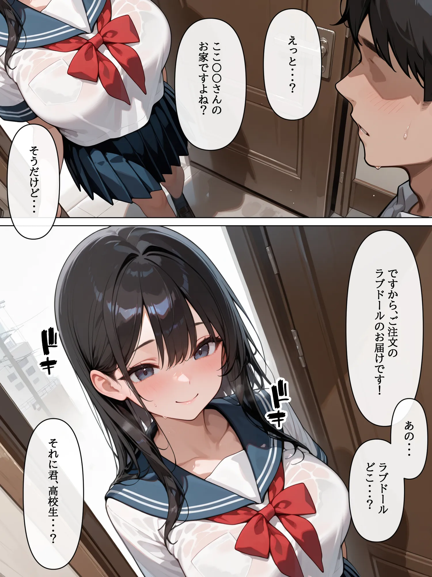 ラブドール頼んだら、後輩JKが来た - 2ページ