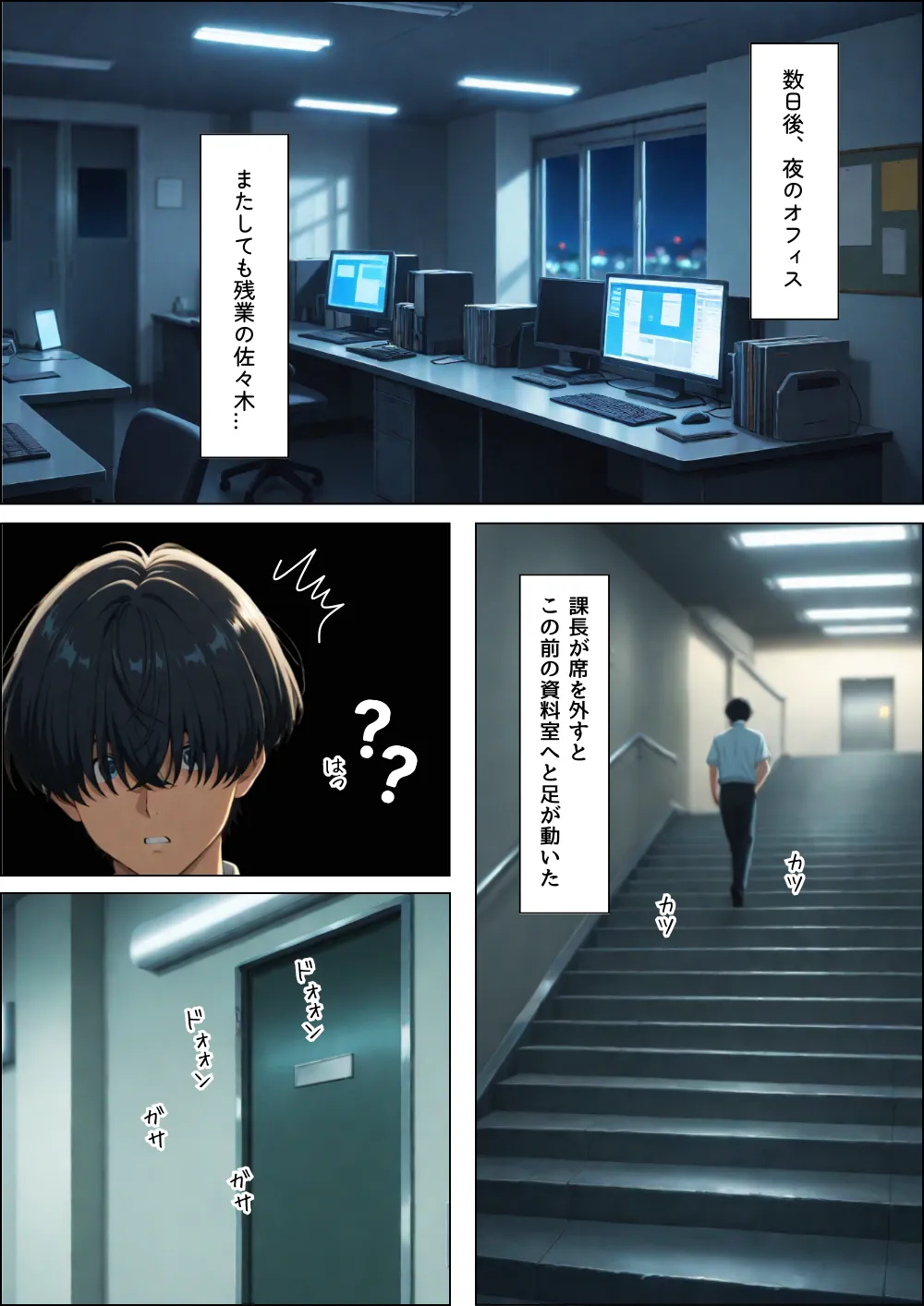 巨乳上司がエロすぎて  オフィスで生中出し 童貞を卒業した話 - 2ページ