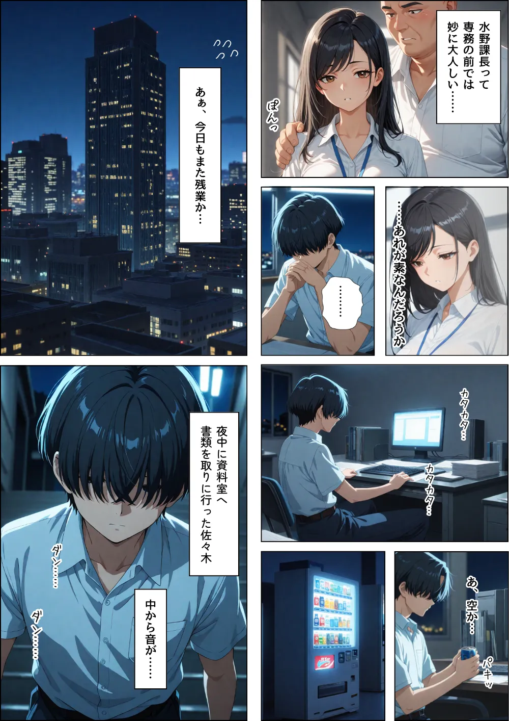 巨乳上司がエロすぎて  オフィスで生中出し 童貞を卒業した話 - 16ページ