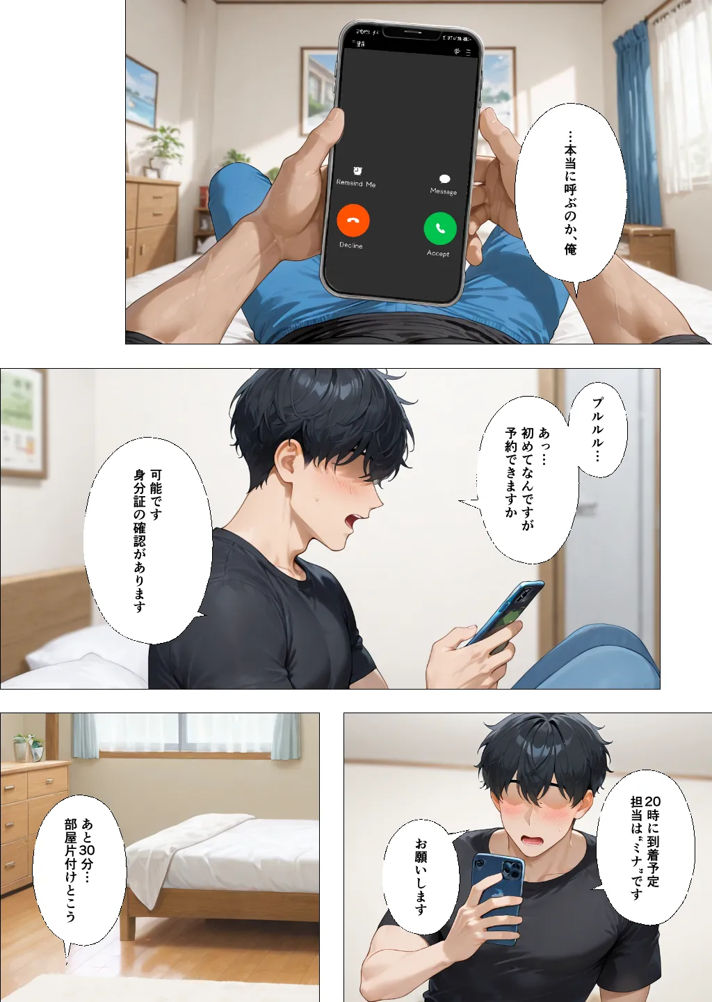 デリヘル呼んだら敏感ギャルが来た - 5ページ