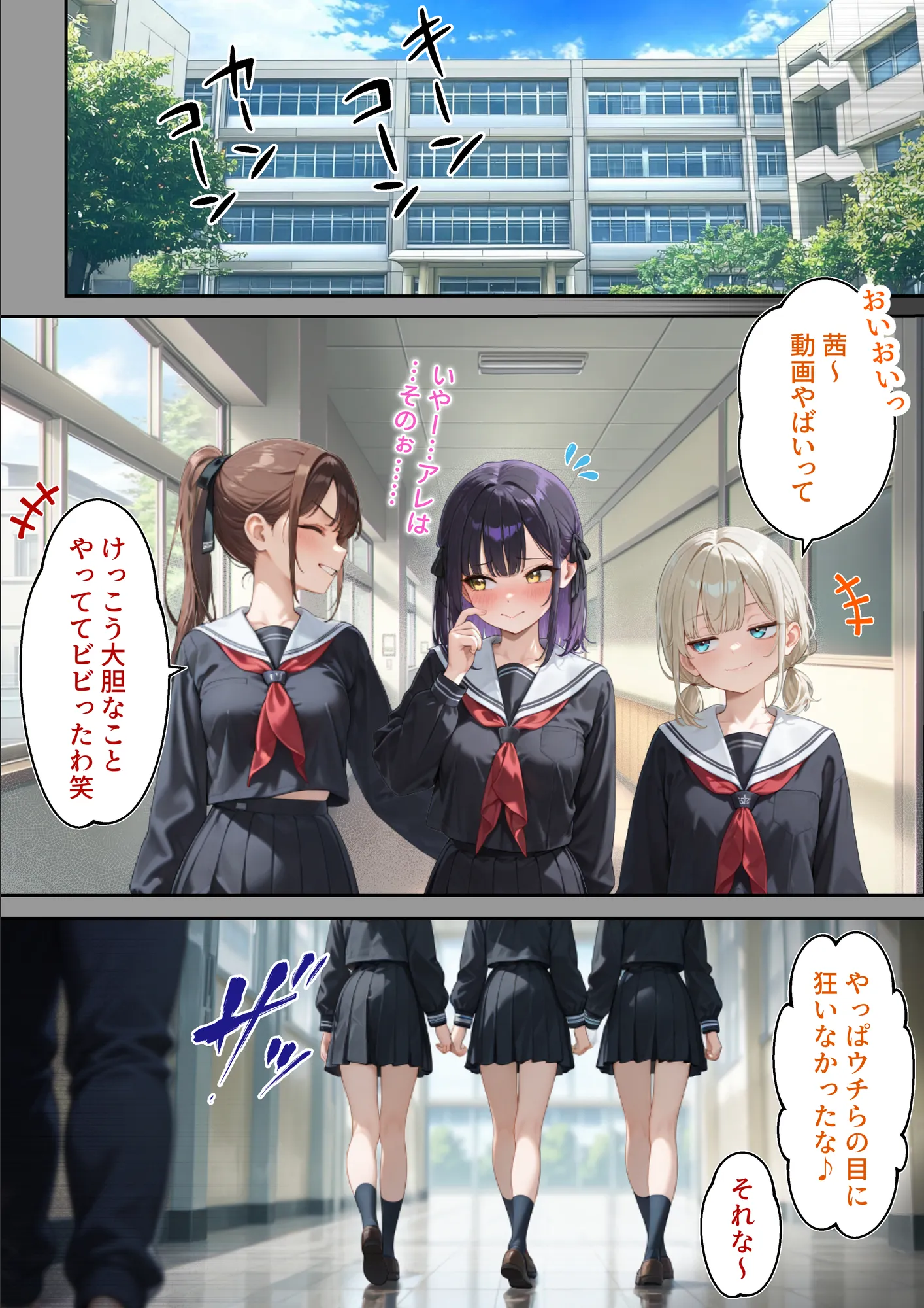 わからせ性教育〜大人しい清楚系J◯が裏垢配信やってたので、「お仕置き生徒指導」してやった〜 - 19ページ