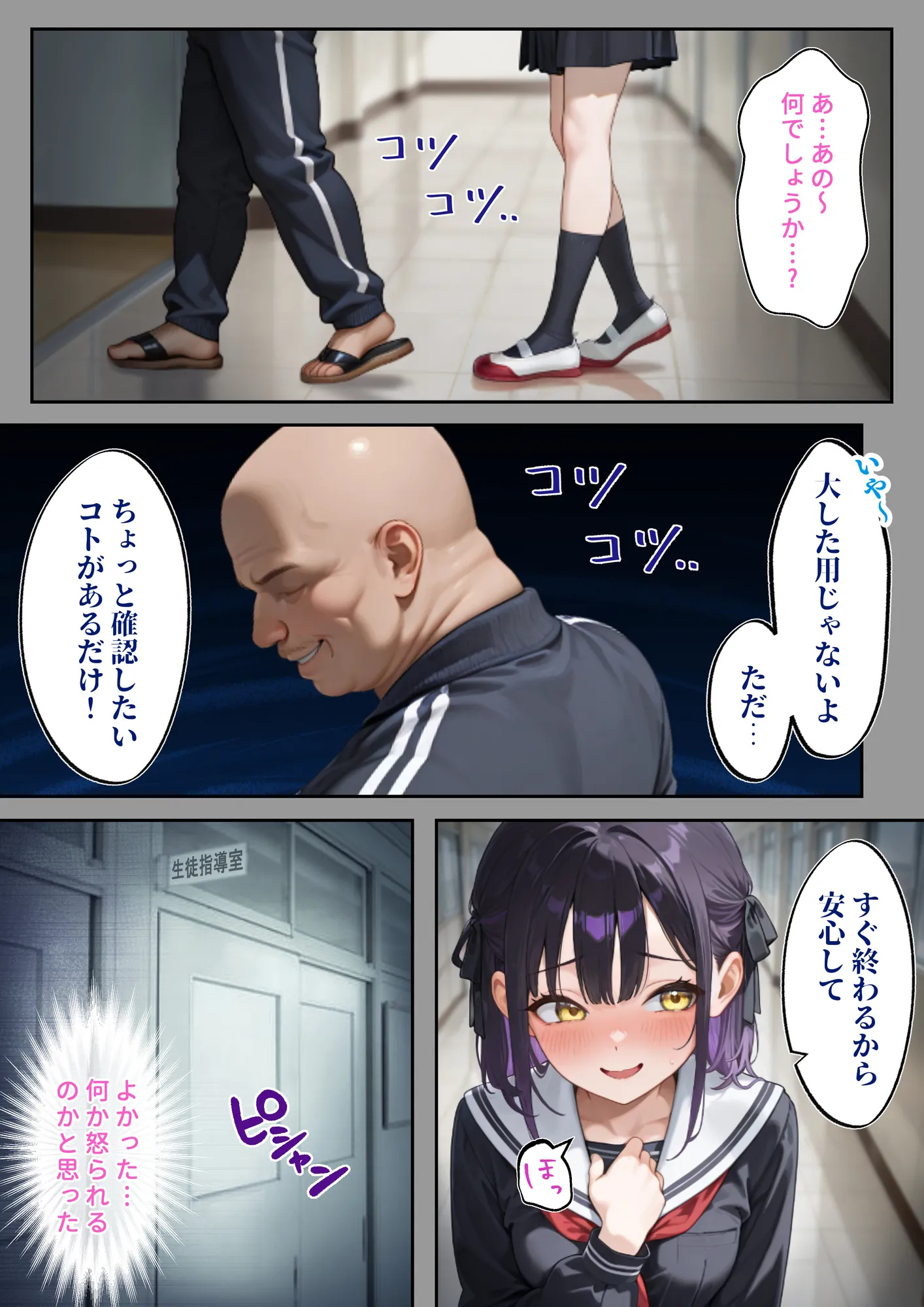 わからせ性教育〜大人しい清楚系J◯が裏垢配信やってたので、「お仕置き生徒指導」してやった〜 - 21ページ