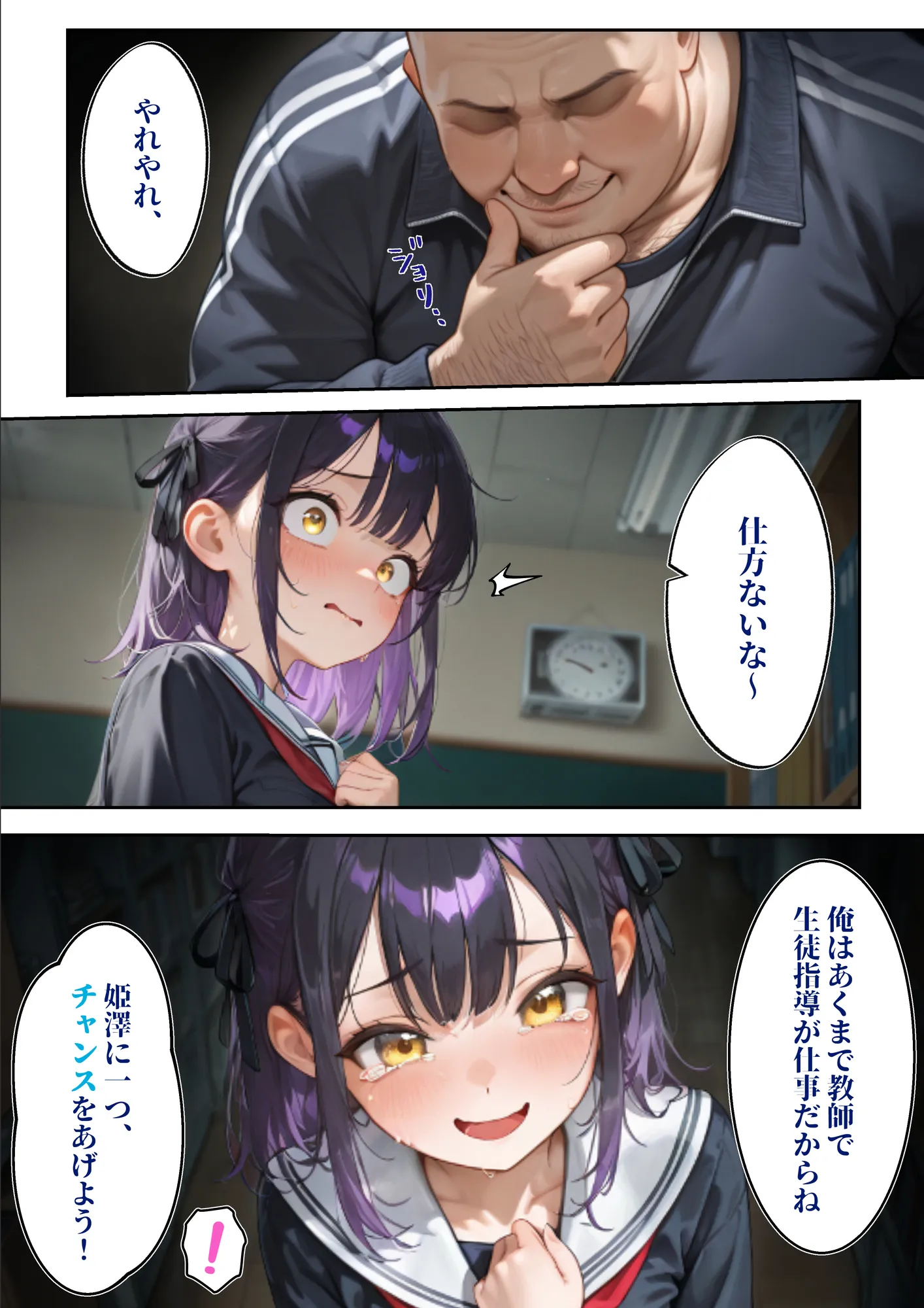 わからせ性教育〜大人しい清楚系J◯が裏垢配信やってたので、「お仕置き生徒指導」してやった〜 - 25ページ