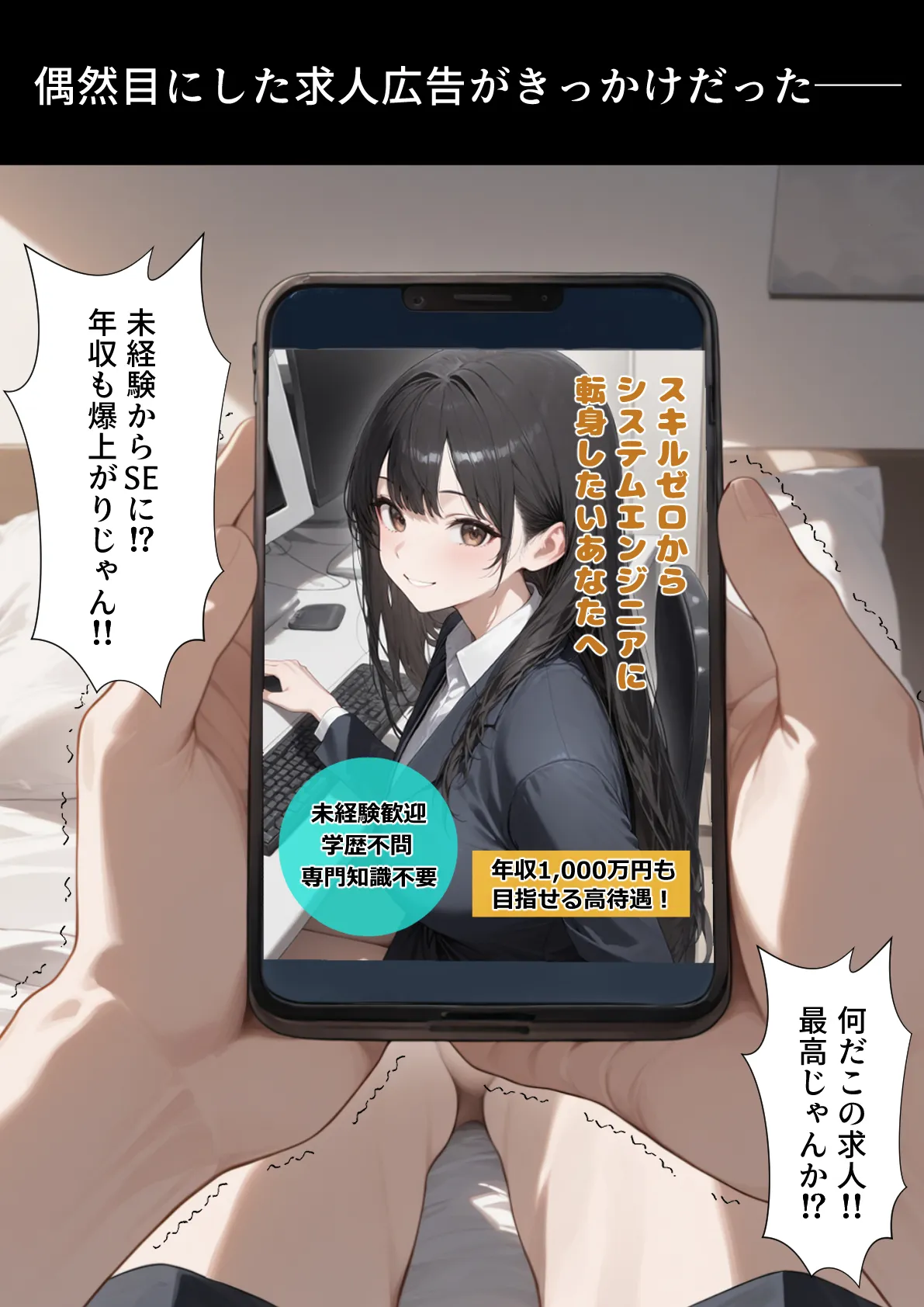 リフレ店の摘発で居場所が無くなったJ◯と暮らすことになった話 - 1ページ