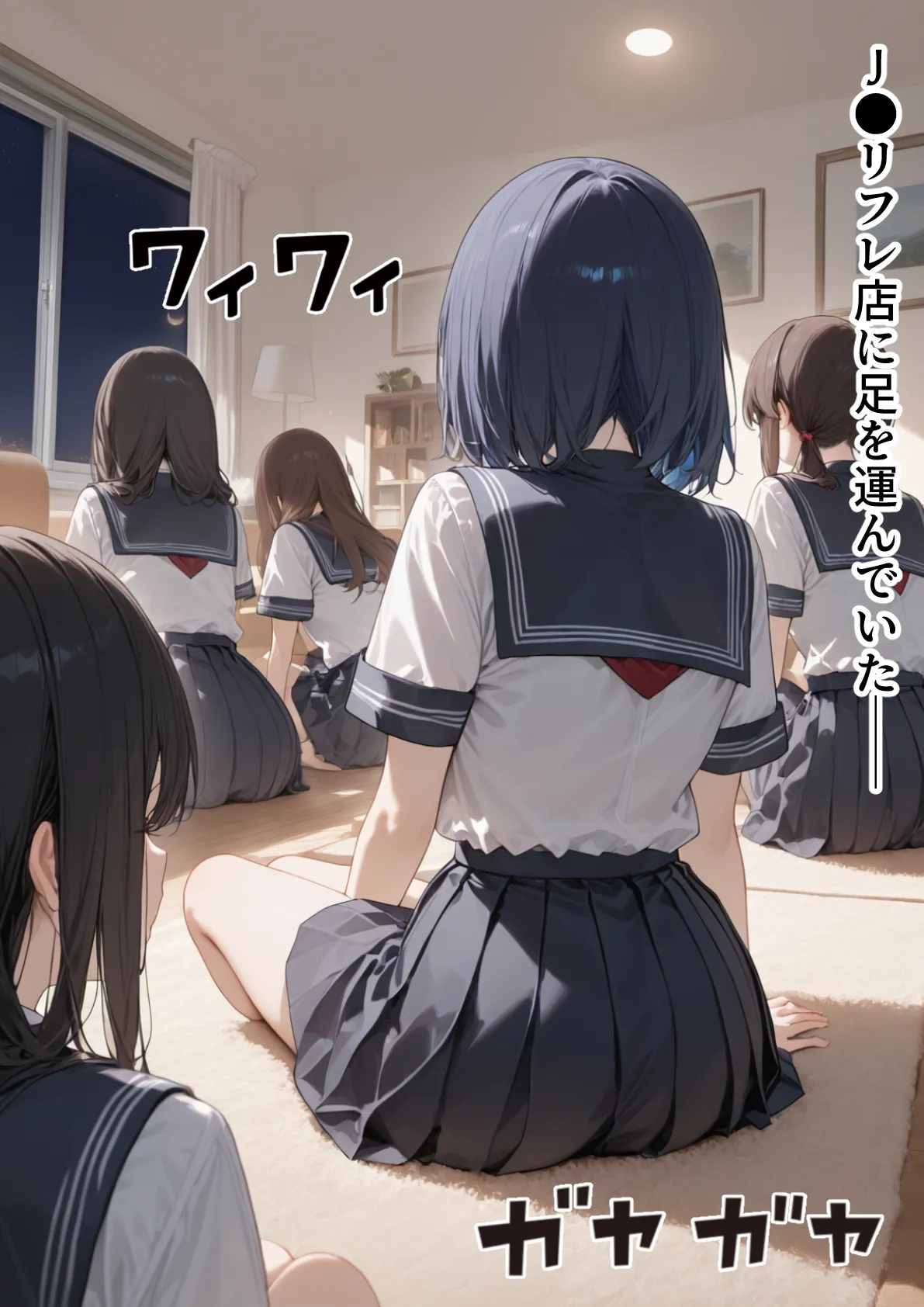 リフレ店の摘発で居場所が無くなったJ◯と暮らすことになった話 - 4ページ