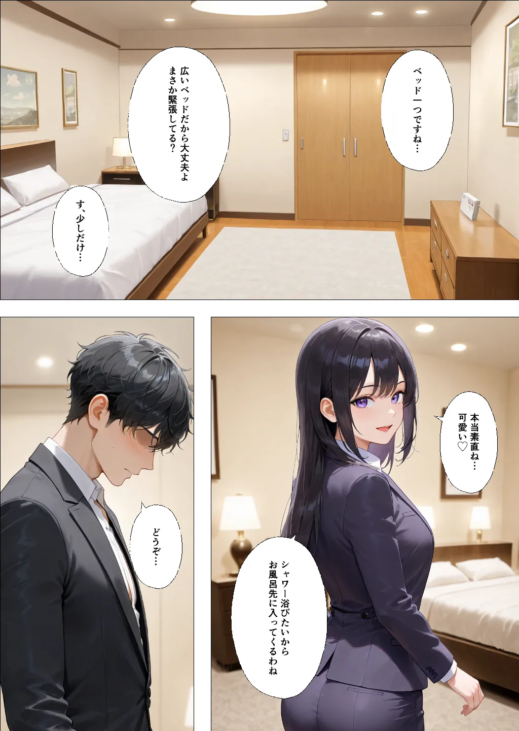 社内恋愛って甘すぎる 〜先輩社員編〜 - 4ページ