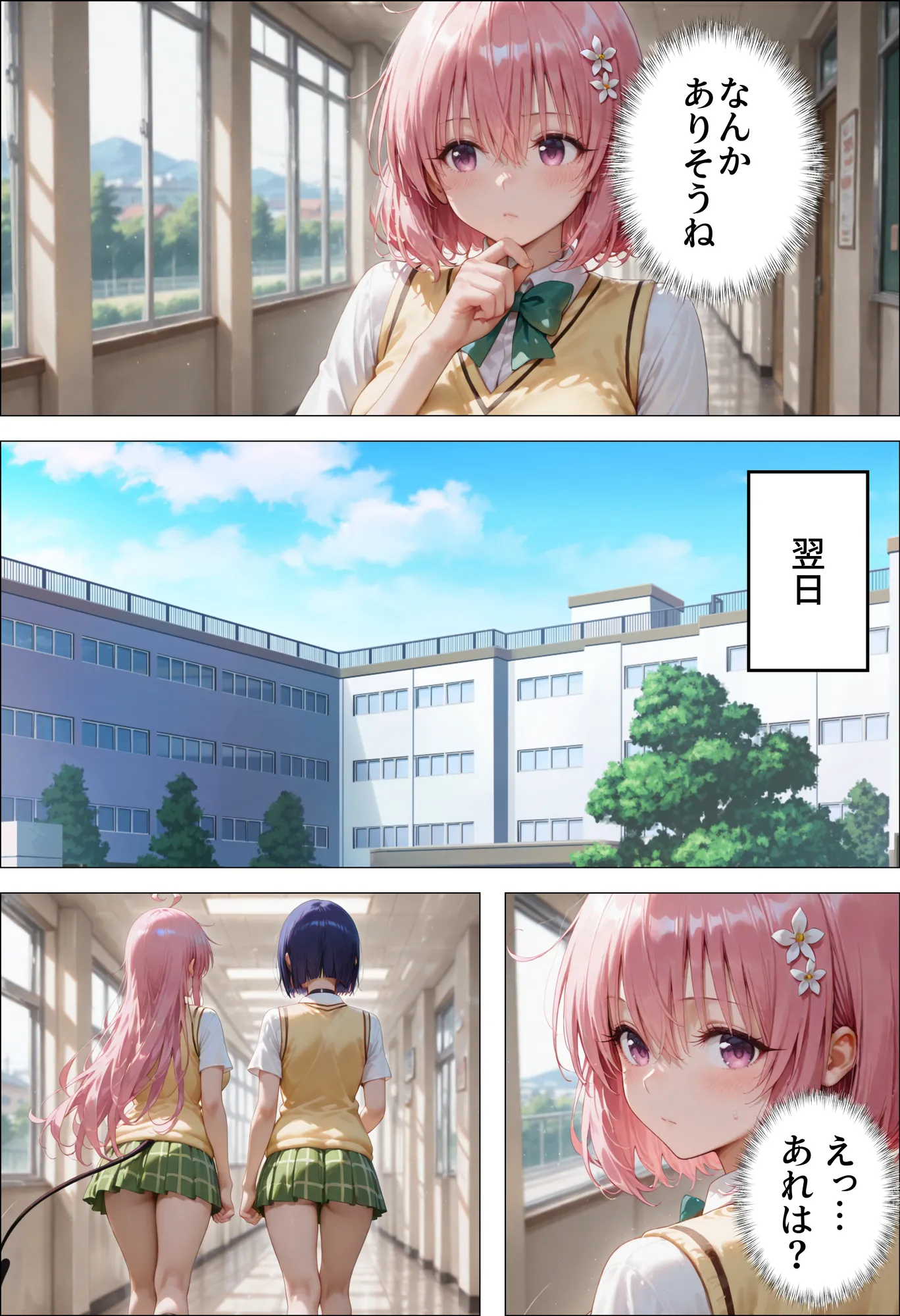 催●種付け学園 緊縛調教ボテ腹肉便器科へようこそ モ〇とラ〇編 - 4ページ