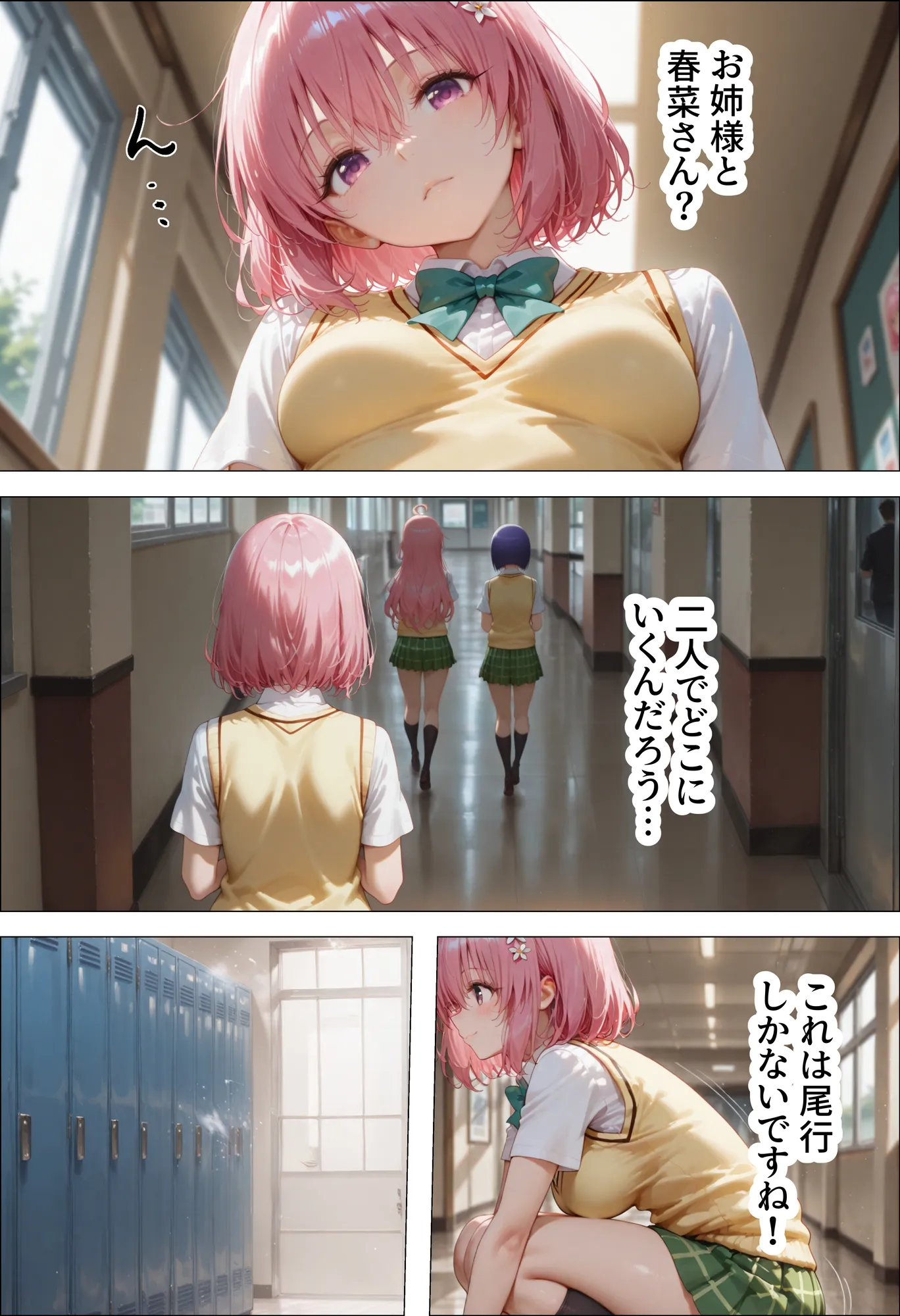 催●種付け学園 緊縛調教ボテ腹肉便器科へようこそ モ〇とラ〇編 - 5ページ