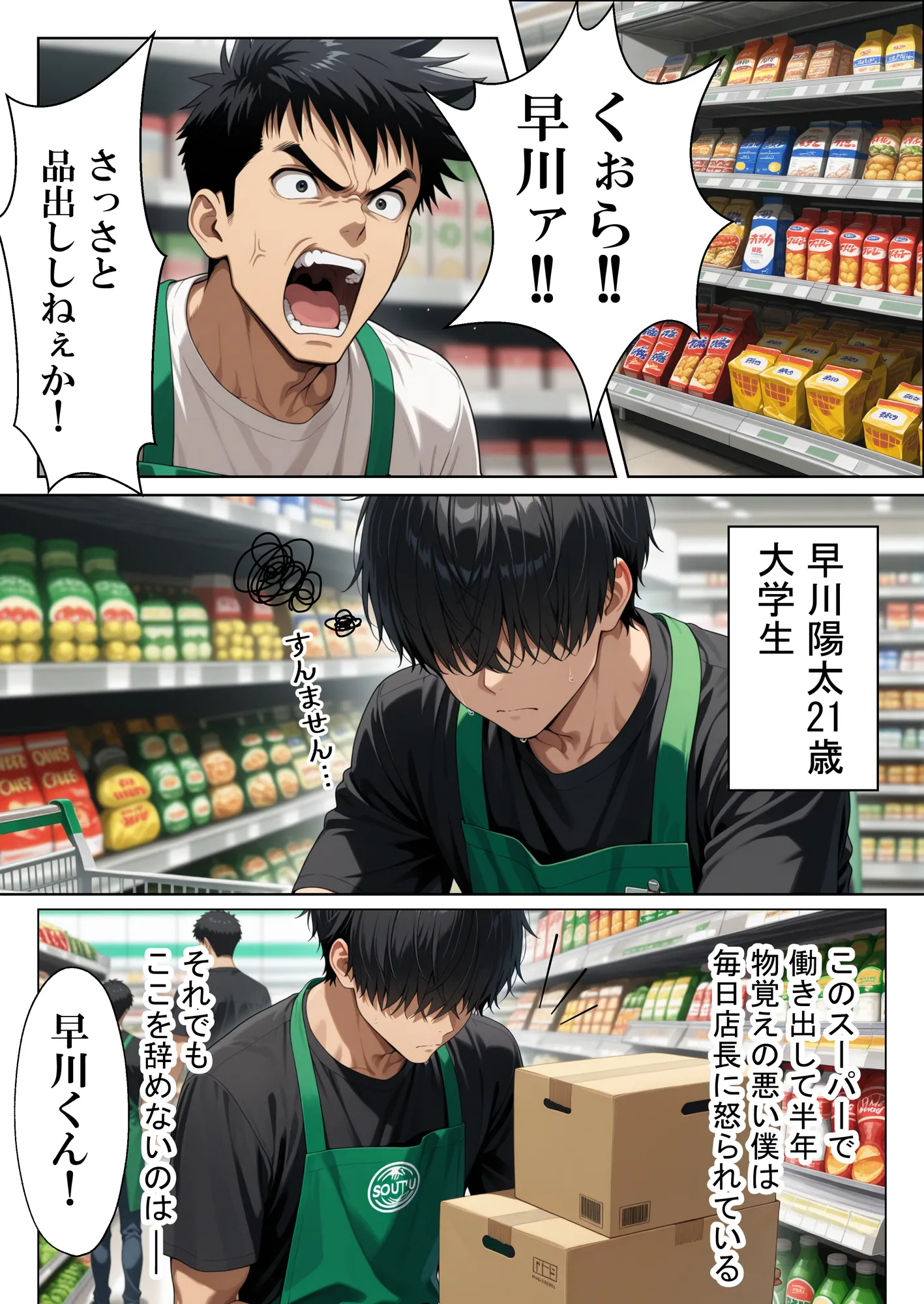 本気で好きになったバイト先の人妻を寝取って壊れるまで中出しセックスした話 - 1ページ