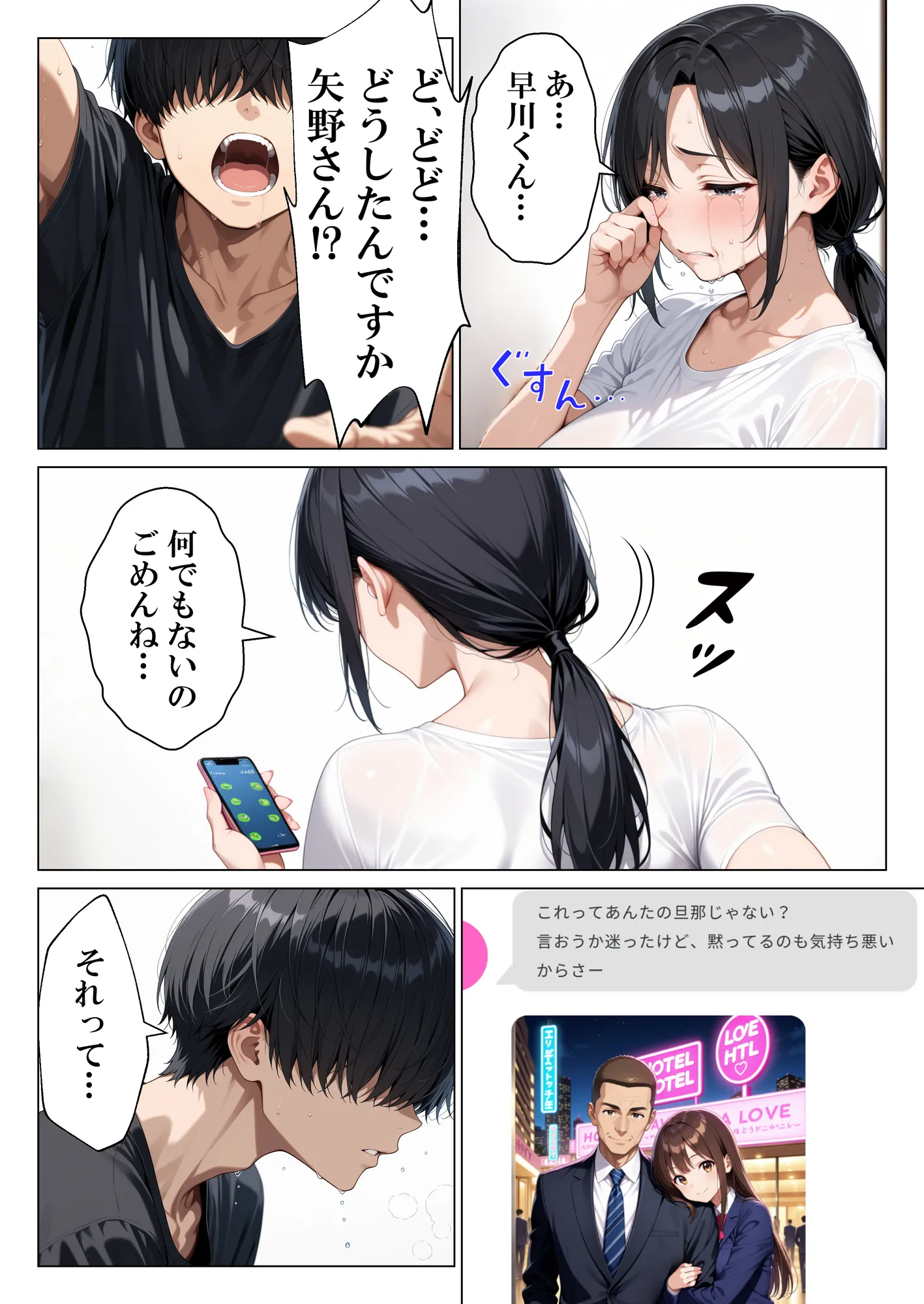 本気で好きになったバイト先の人妻を寝取って壊れるまで中出しセックスした話 - 9ページ