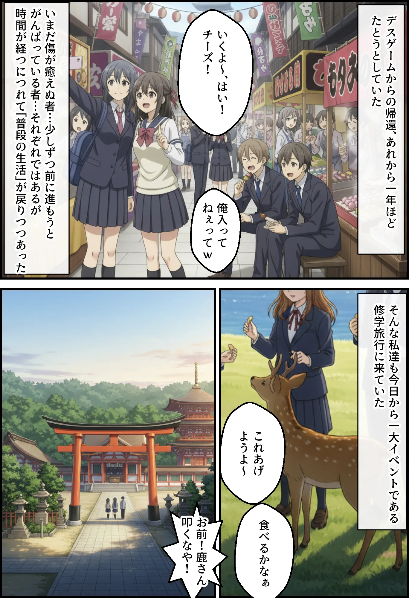 ヤリチン教師の餌食になる発情期ヒロインズ2〜修学旅行で野外調教〜 - 10ページ