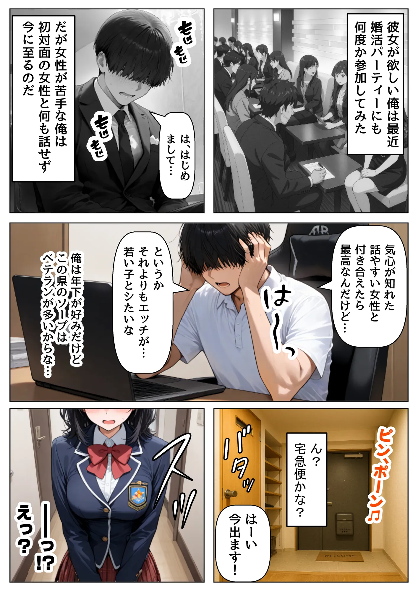 金欠なお隣さんのJ〇娘から、パパ活♂の相談された結果 - 2ページ