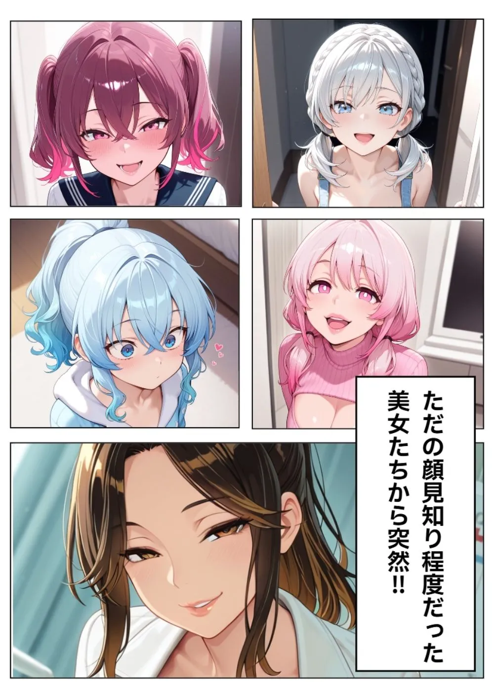 【銀髪ハーフお嬢様・雫編】突然5人の美女に迫られ、逃げられなくなった俺。 - 12ページ